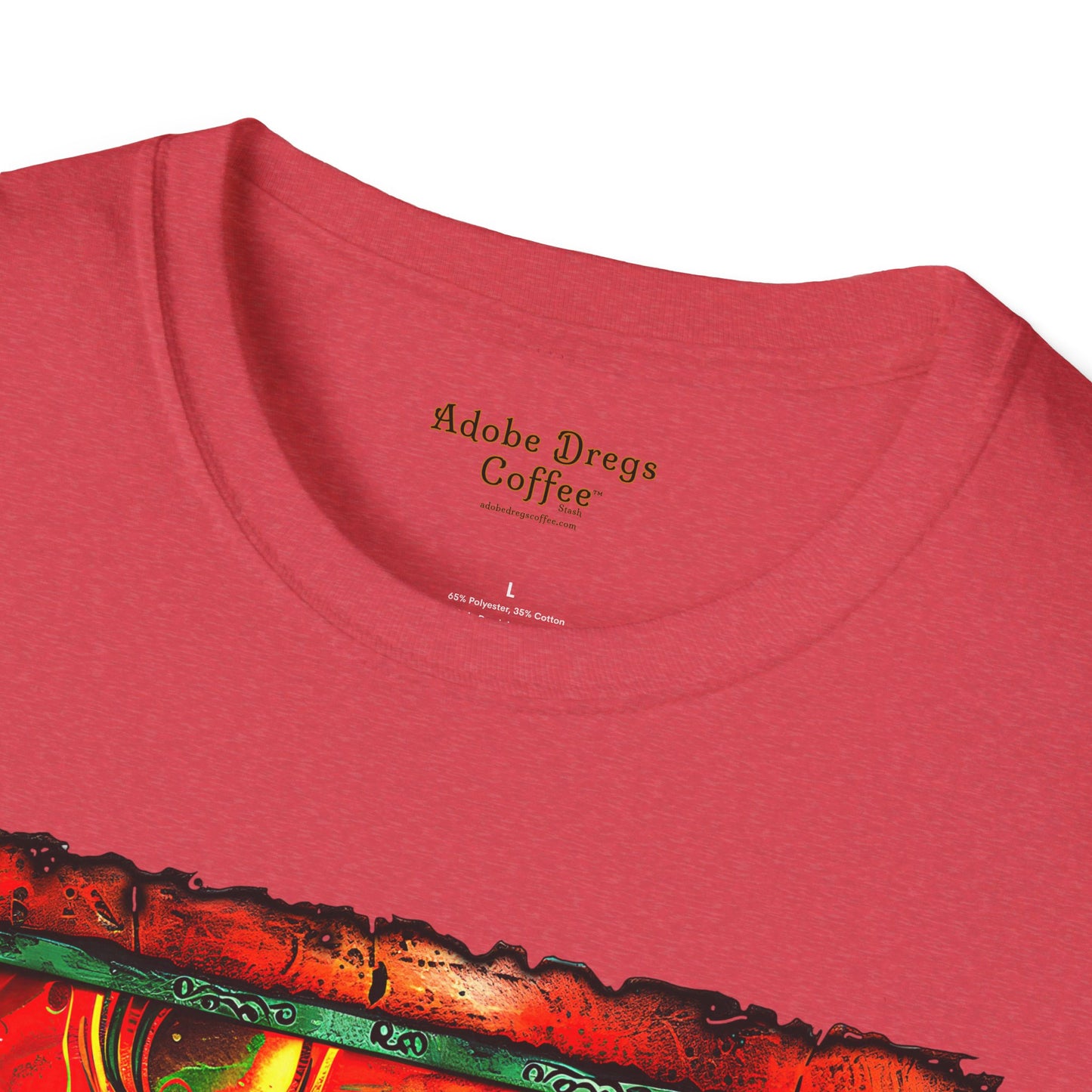 "The Hunter" Unisex Softstyle T-Shirt from Adobe Dregs Coffee Stash™