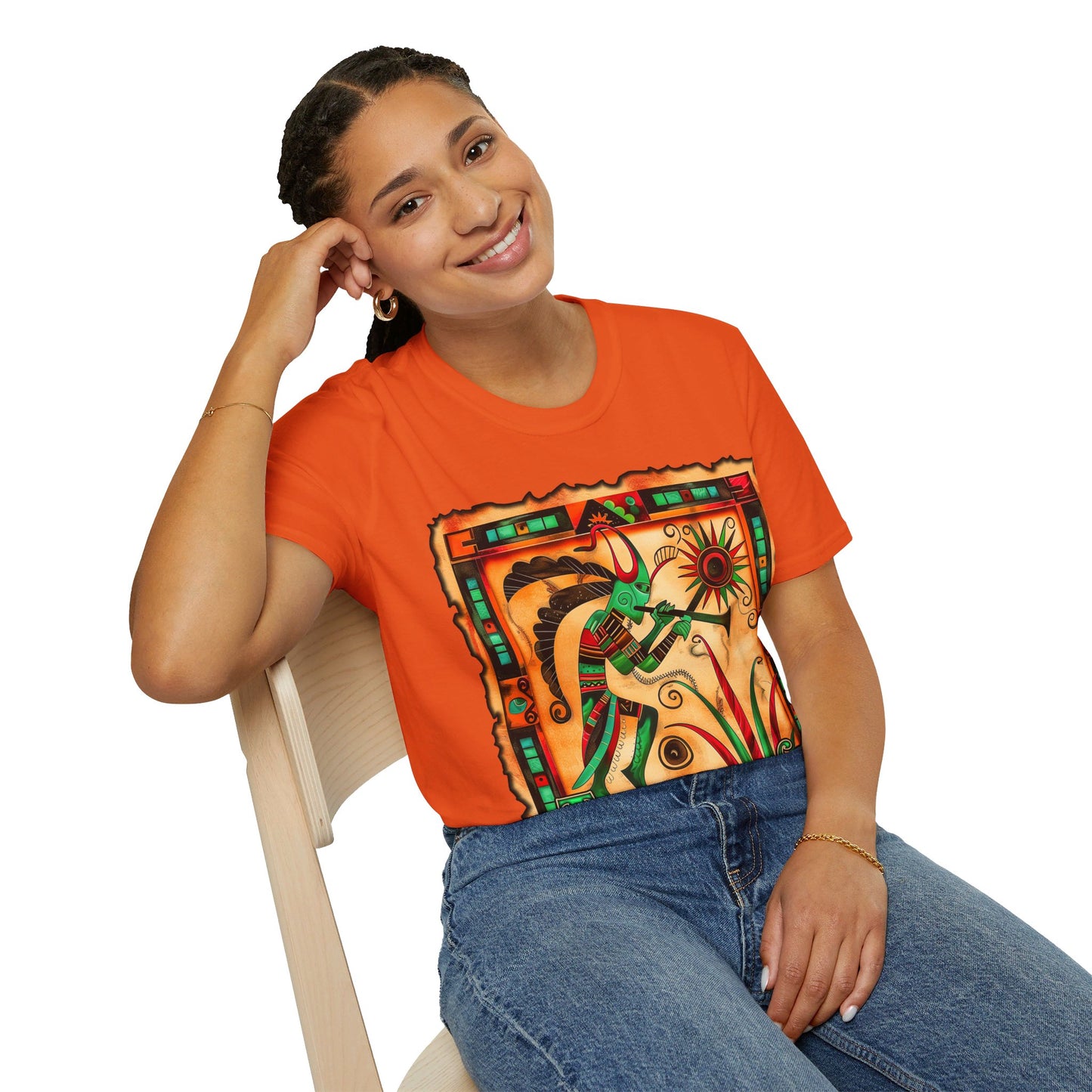 "Jaden Trumpet" Unisex Softstyle T-Shirt from Adobe Dregs Coffee Stash™