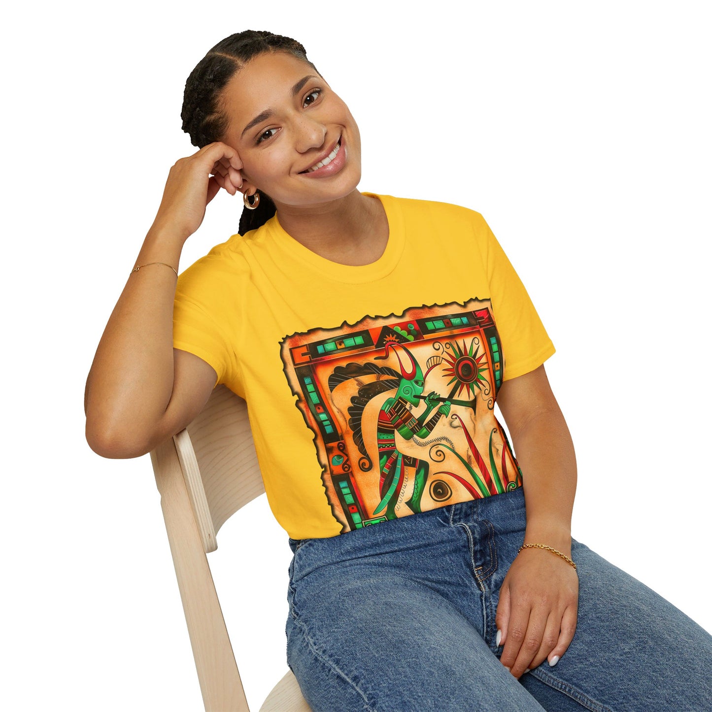 "Jaden Trumpet" Unisex Softstyle T-Shirt from Adobe Dregs Coffee Stash™