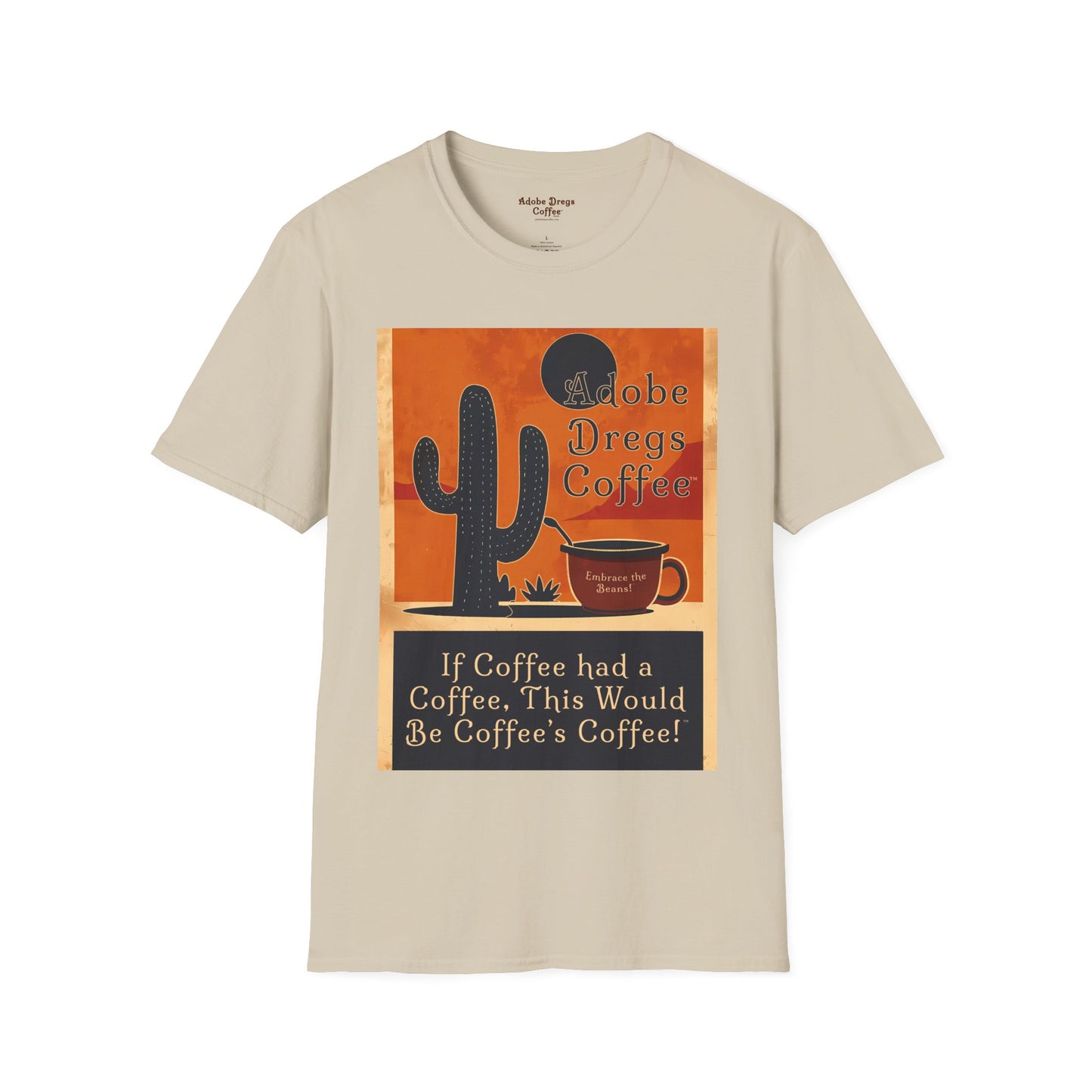 "Cacti & A'Cuppa" - Unisex Softstyle T-Shirt