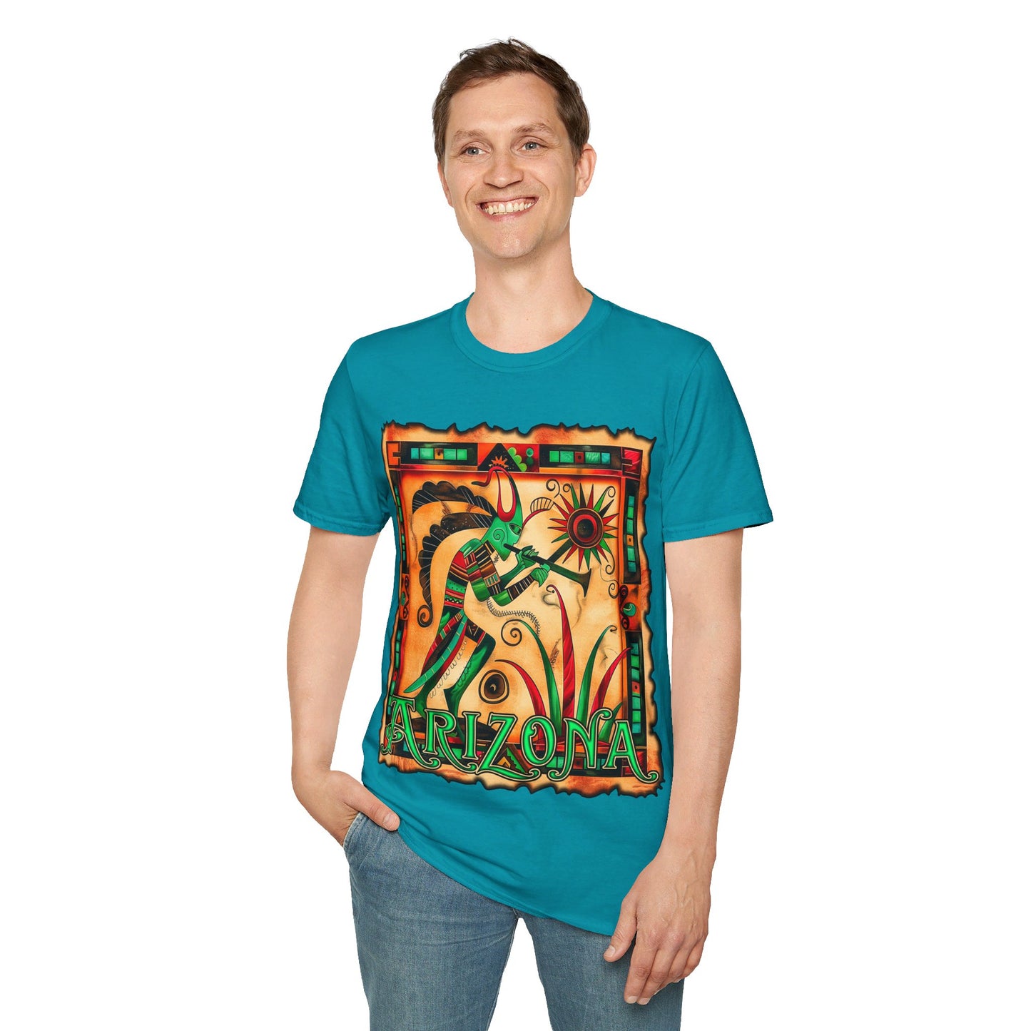 "Jaden Trumpet" Unisex Softstyle T-Shirt from Adobe Dregs Coffee Stash™