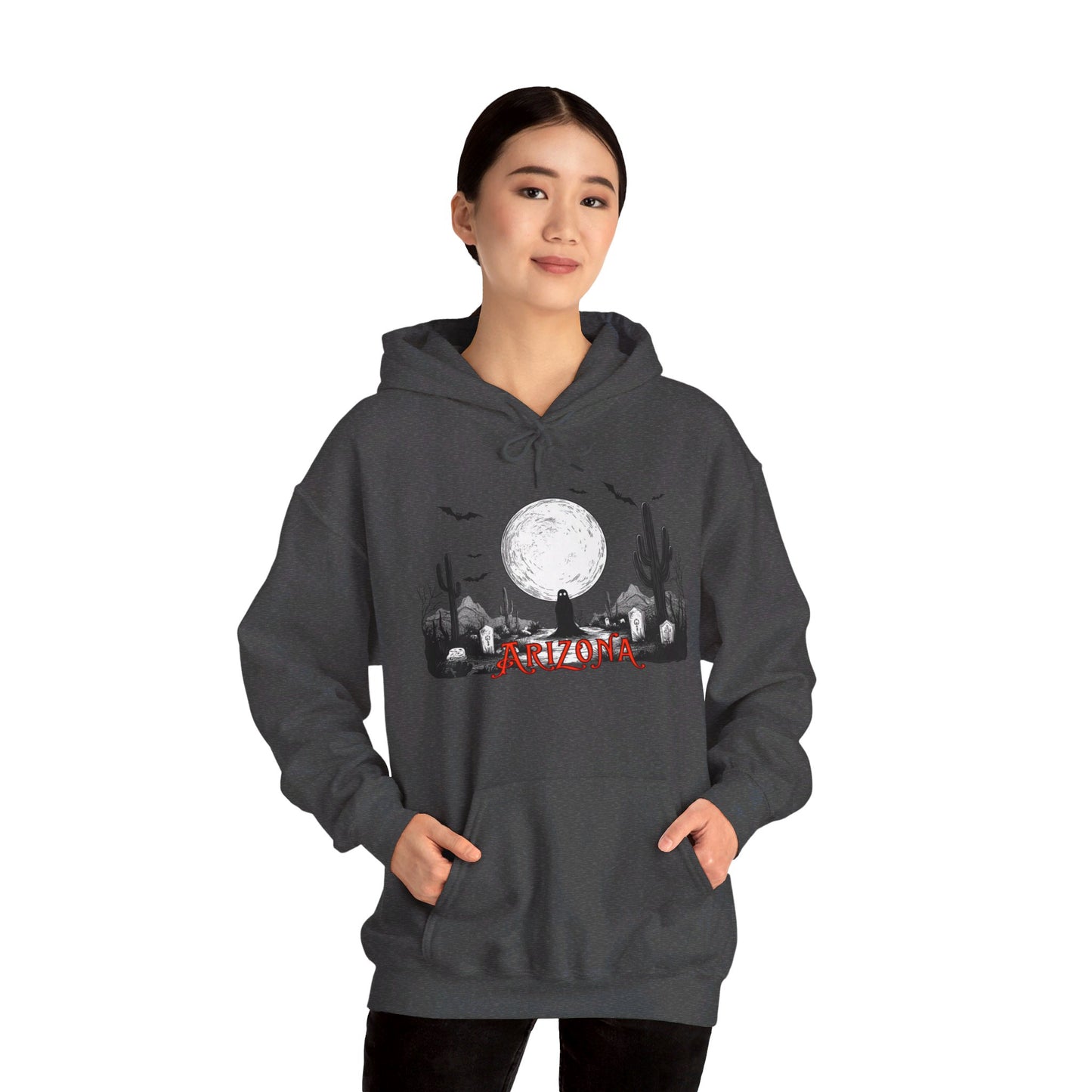 "Ghost Mirage" Unisex Heavy Blend™ Hooded Sweatshirt - Halloween