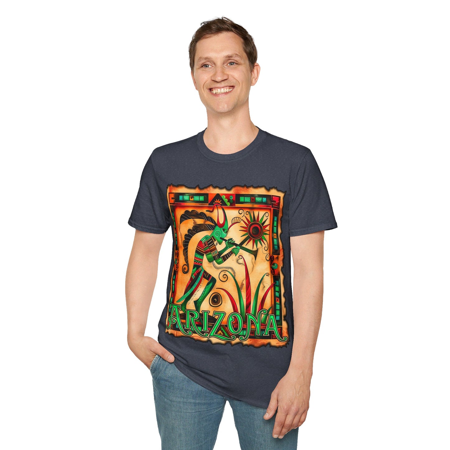 "Jaden Trumpet" Unisex Softstyle T-Shirt from Adobe Dregs Coffee Stash™