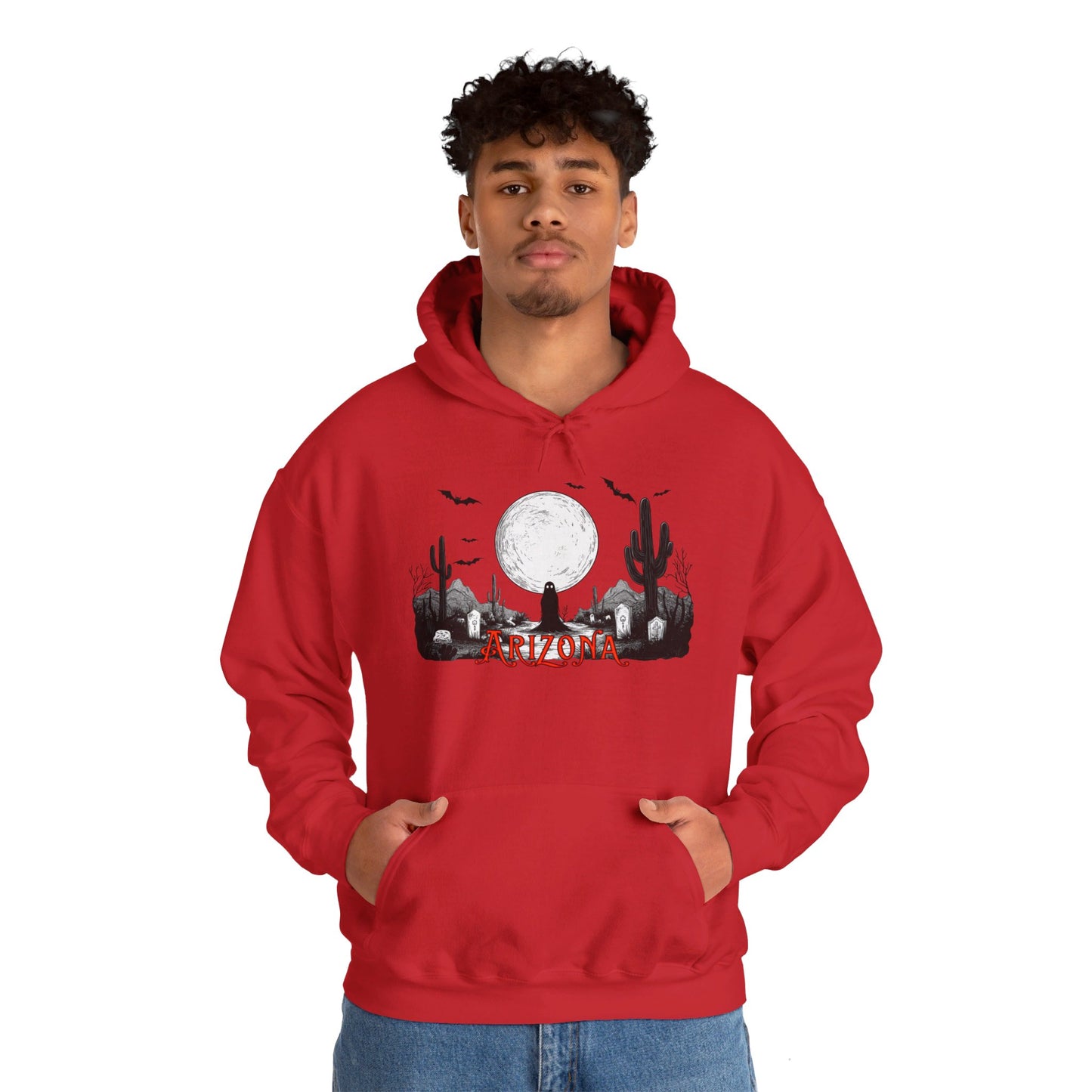 "Ghost Mirage" Unisex Heavy Blend™ Hooded Sweatshirt - Halloween