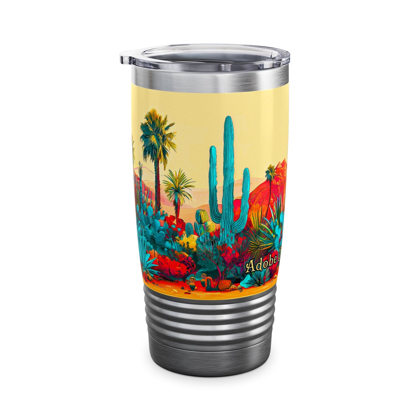 "Magical Mirage" Ringneck Tumbler, 20oz - Adobe Dregs Coffee™ Design