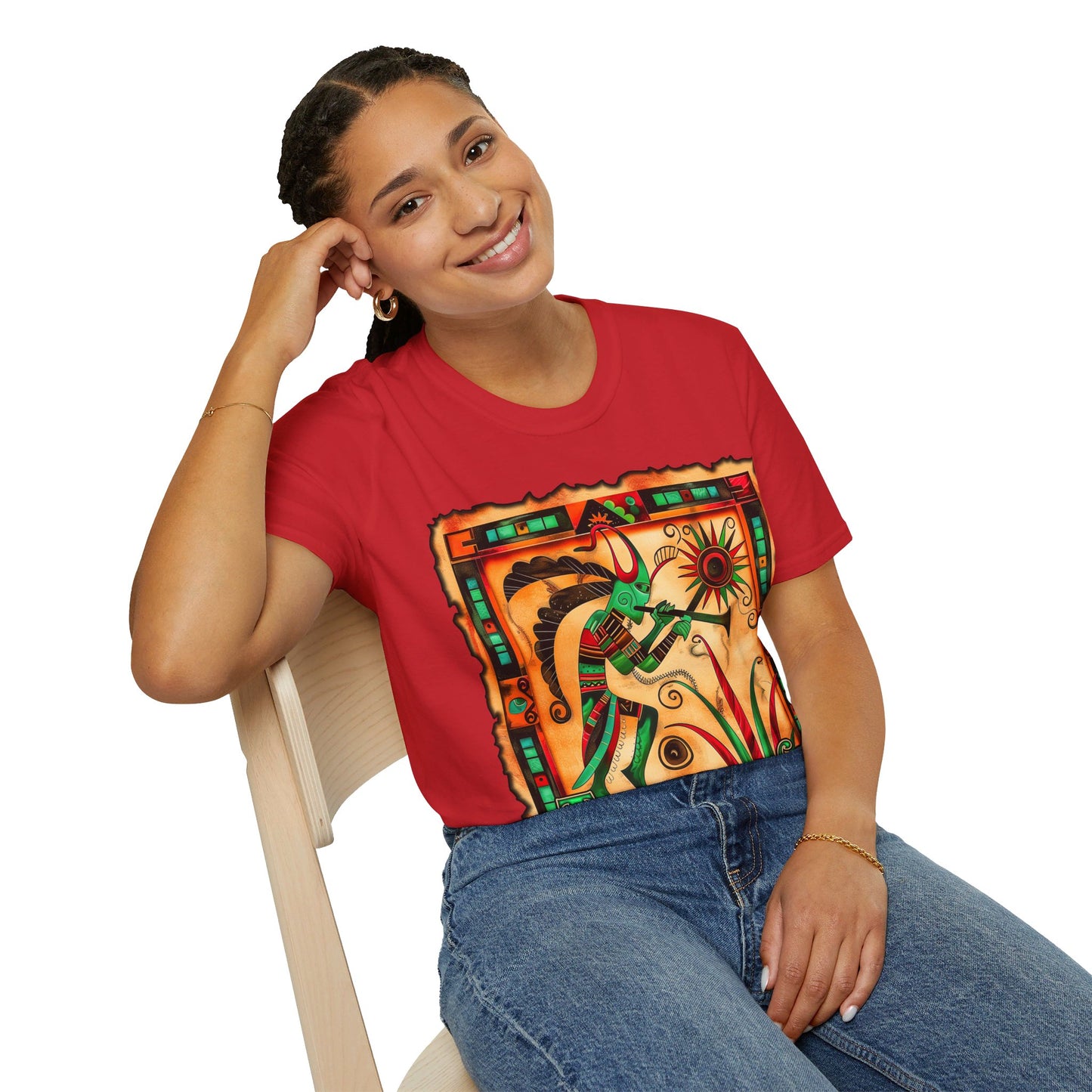 "Jaden Trumpet" Unisex Softstyle T-Shirt from Adobe Dregs Coffee Stash™