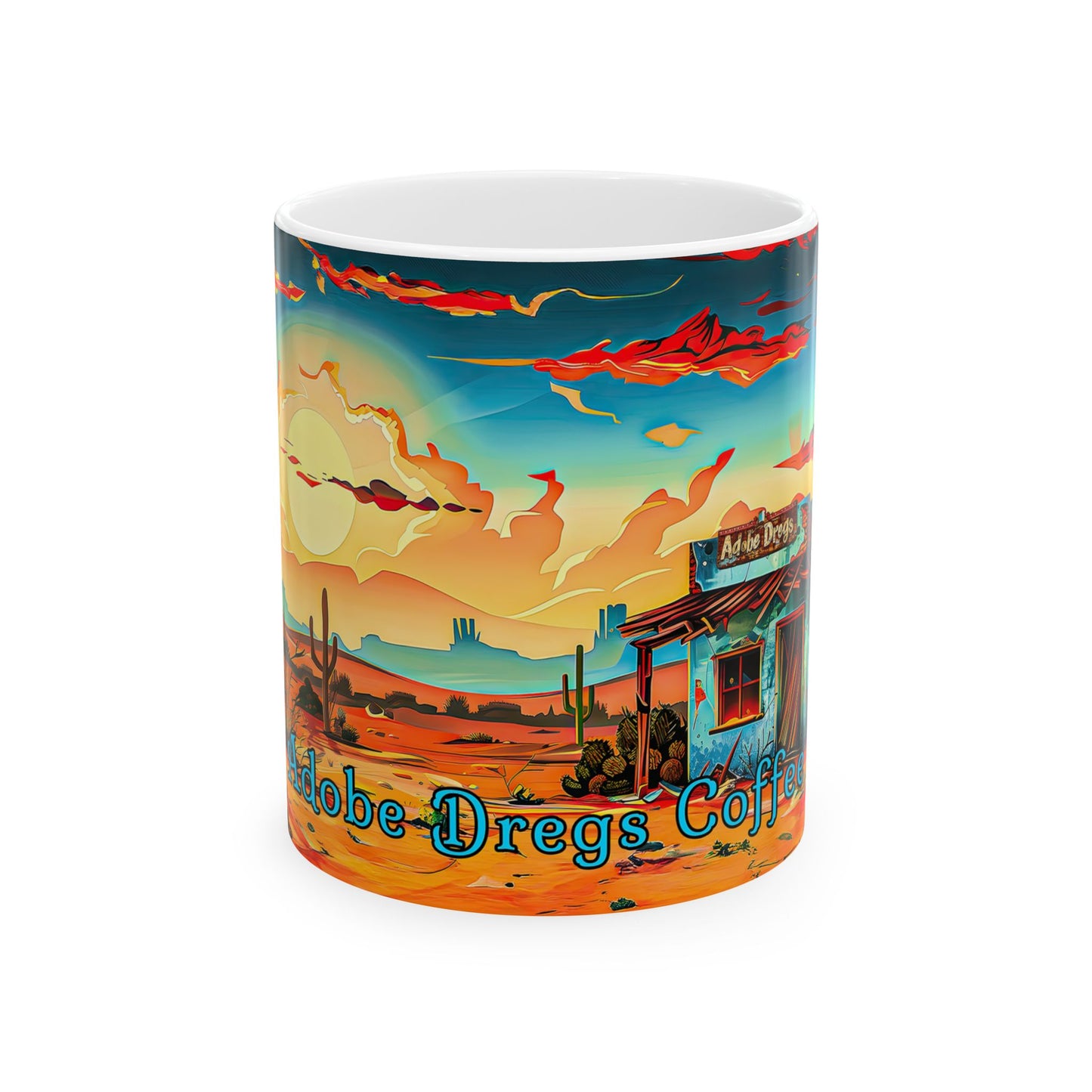 "The Coffee Shack" Coffee Mug - Available in 11oz & 15oz Sizes - Original Artwork by Rickie O. Pauley