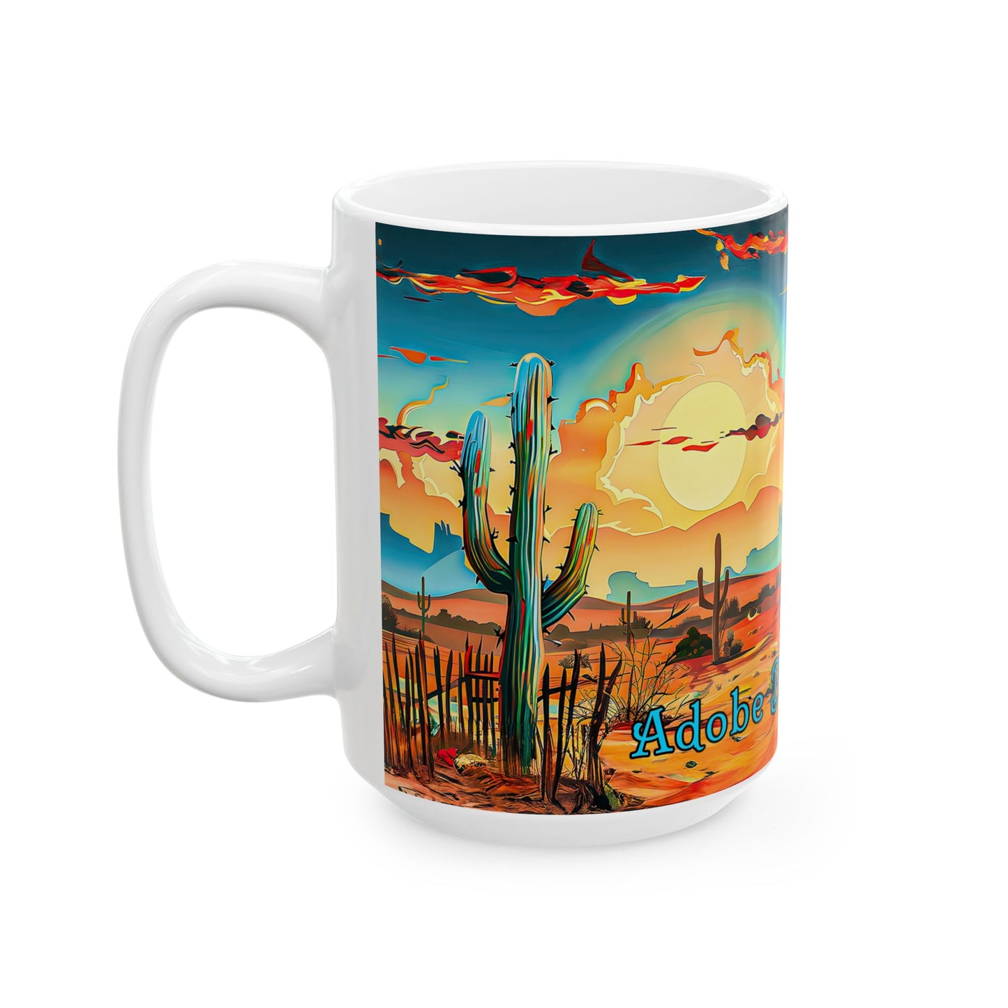 "The Coffee Shack" Coffee Mug - Available in 11oz & 15oz Sizes - Original Artwork by Rickie O. Pauley