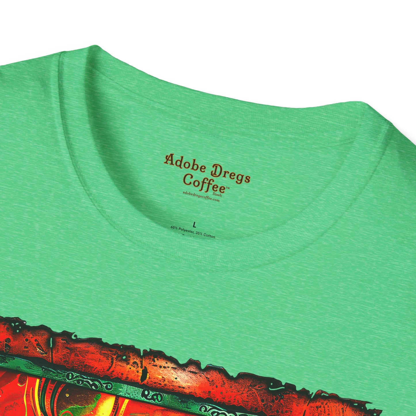 "The Hunter" Unisex Softstyle T-Shirt from Adobe Dregs Coffee Stash™