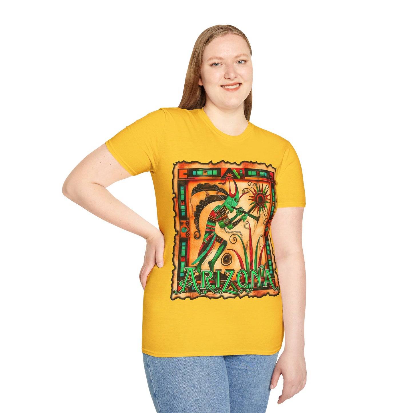 "Jaden Trumpet" Unisex Softstyle T-Shirt from Adobe Dregs Coffee Stash™