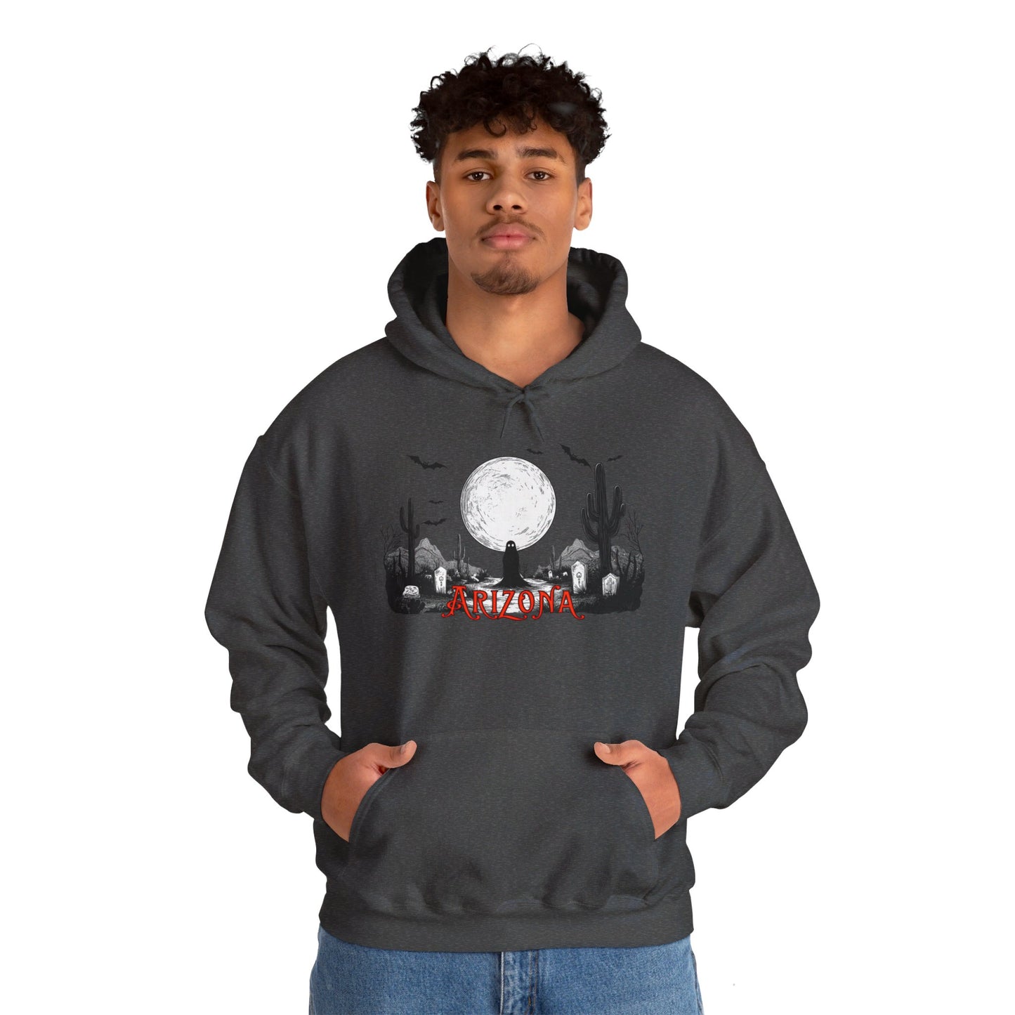 "Ghost Mirage" Unisex Heavy Blend™ Hooded Sweatshirt - Halloween