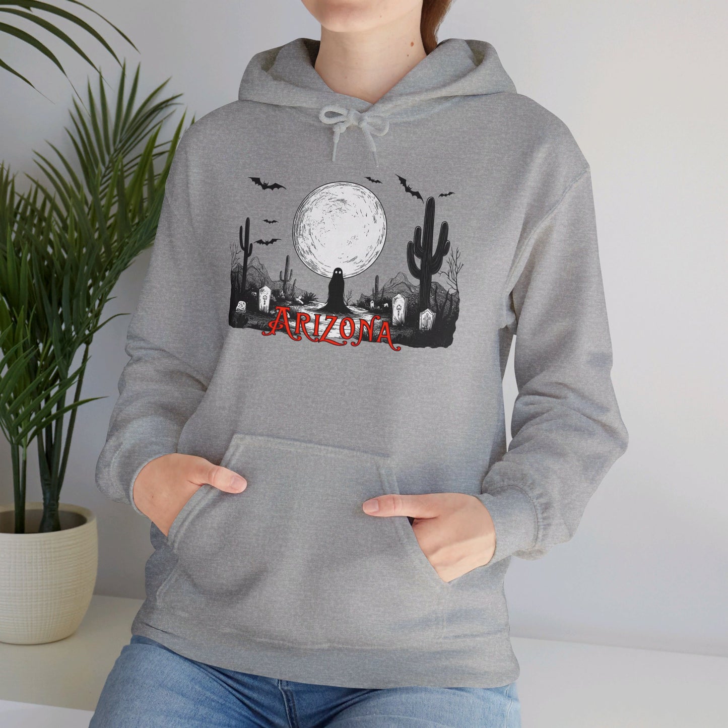 "Ghost Mirage" Unisex Heavy Blend™ Hooded Sweatshirt - Halloween