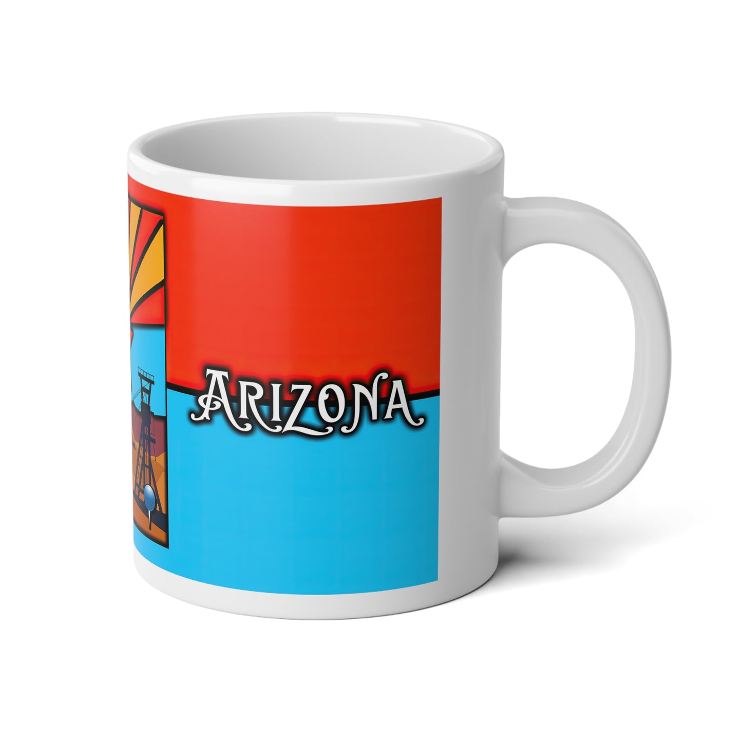 In Bisbee, Arizona - Jumbo Mug, 20oz