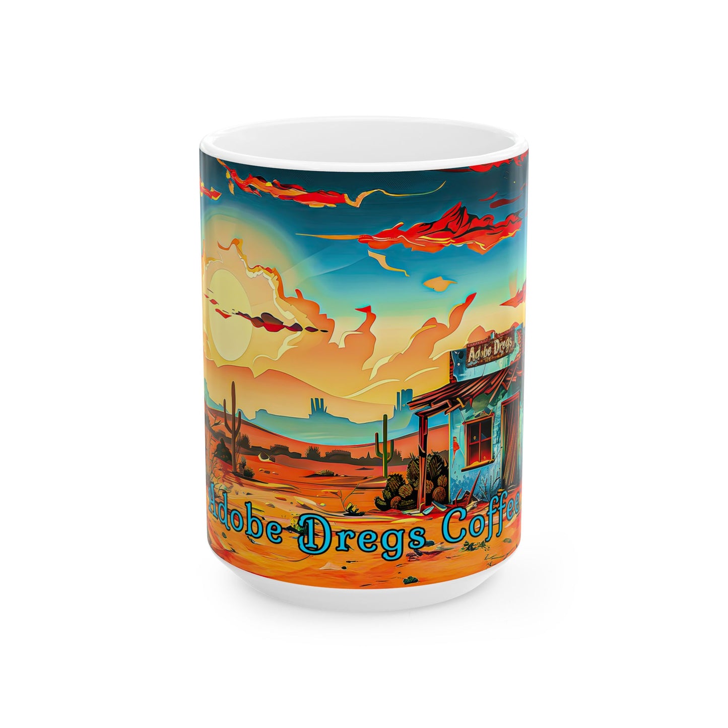 "The Coffee Shack" Coffee Mug - Available in 11oz & 15oz Sizes - Original Artwork by Rickie O. Pauley