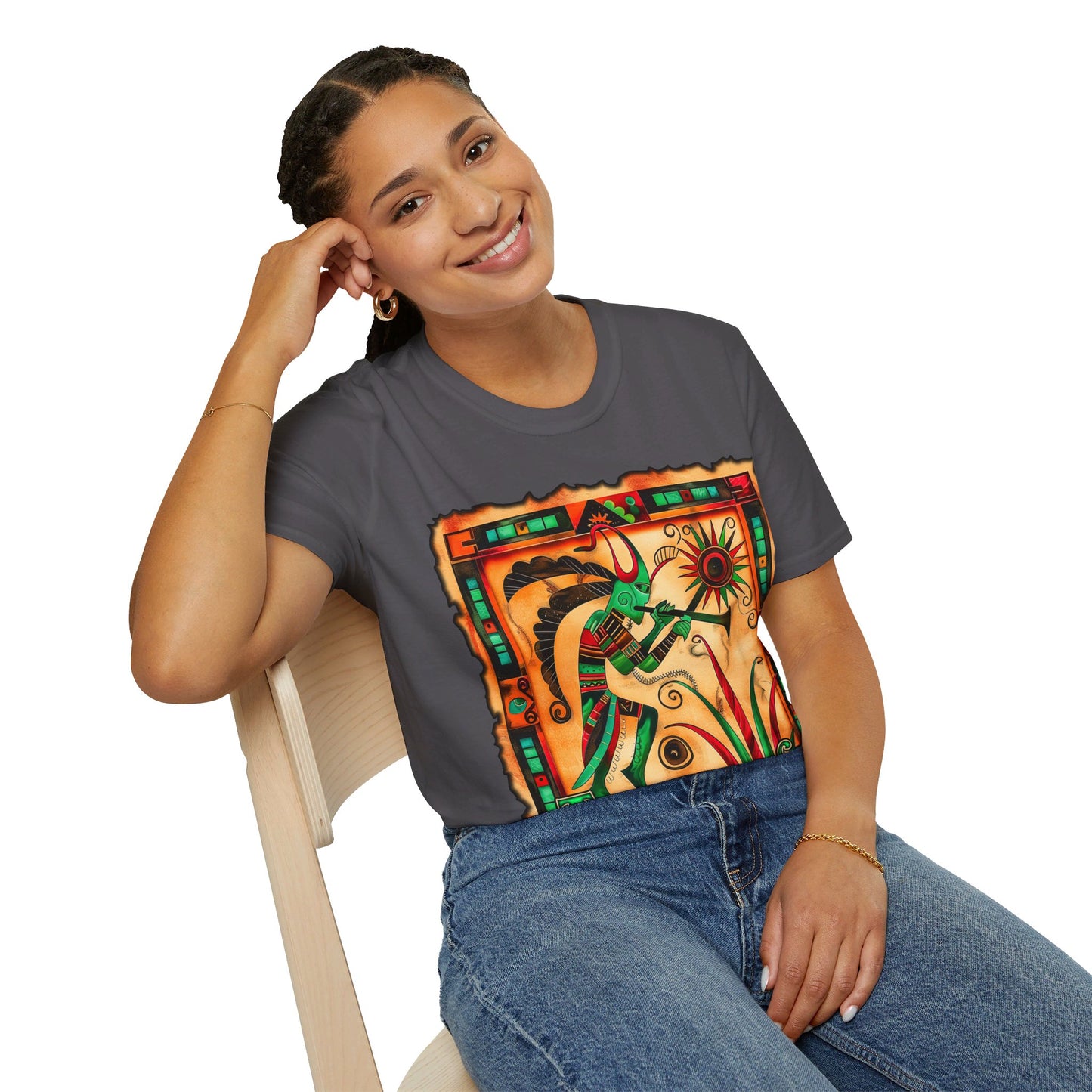 "Jaden Trumpet" Unisex Softstyle T-Shirt from Adobe Dregs Coffee Stash™