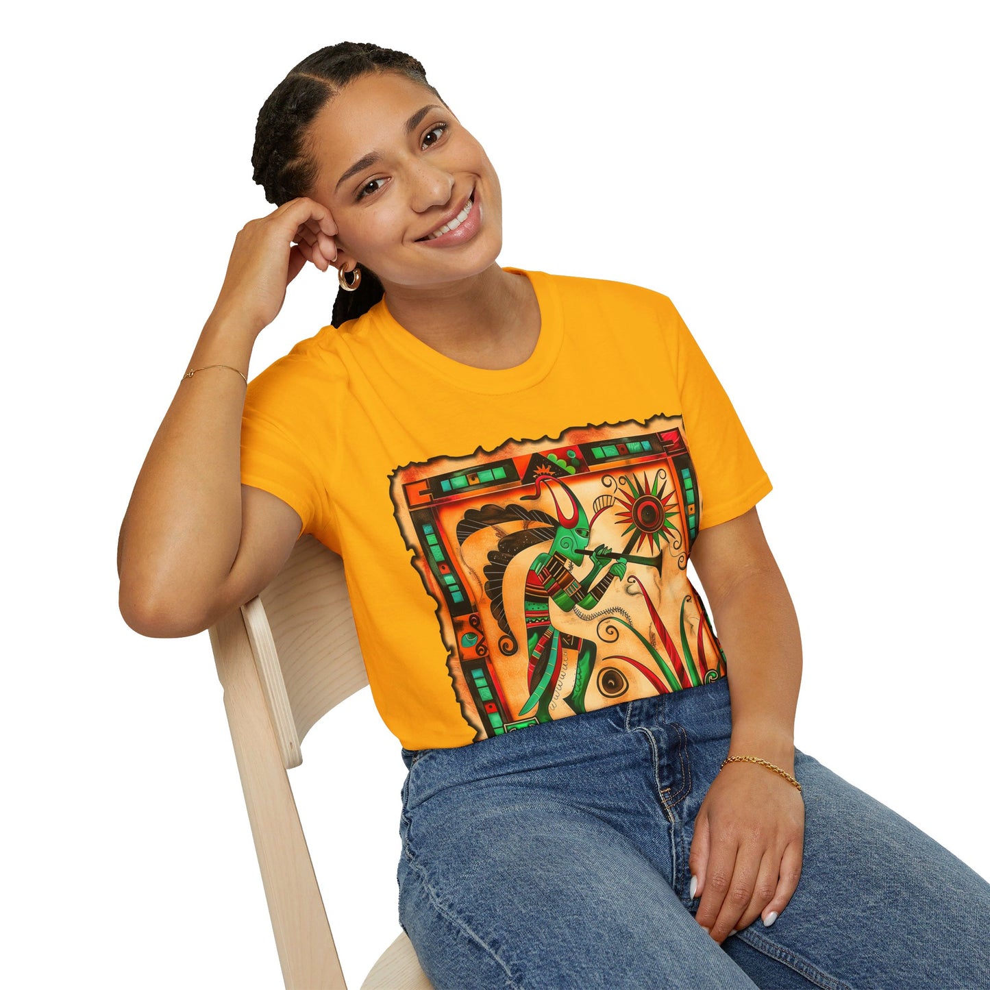 "Jaden Trumpet" Unisex Softstyle T-Shirt from Adobe Dregs Coffee Stash™
