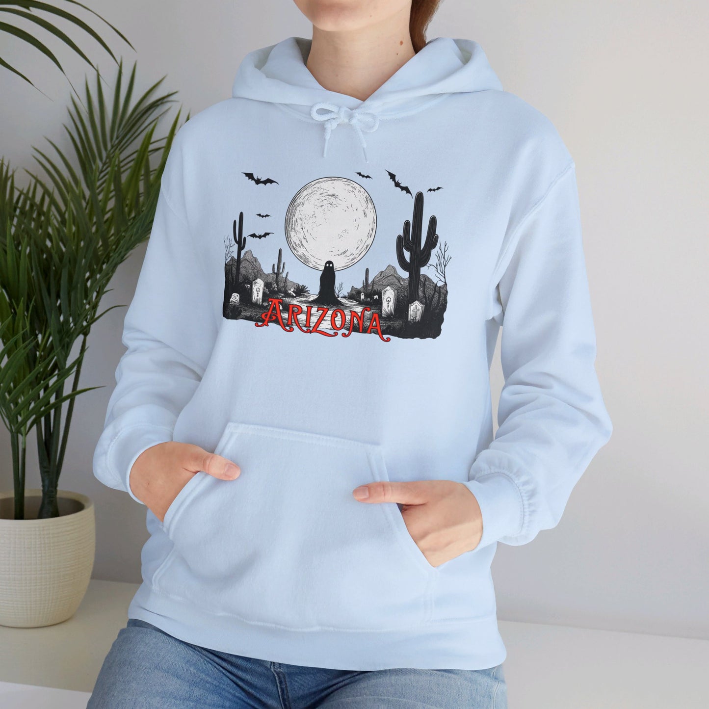 "Ghost Mirage" Unisex Heavy Blend™ Hooded Sweatshirt - Halloween