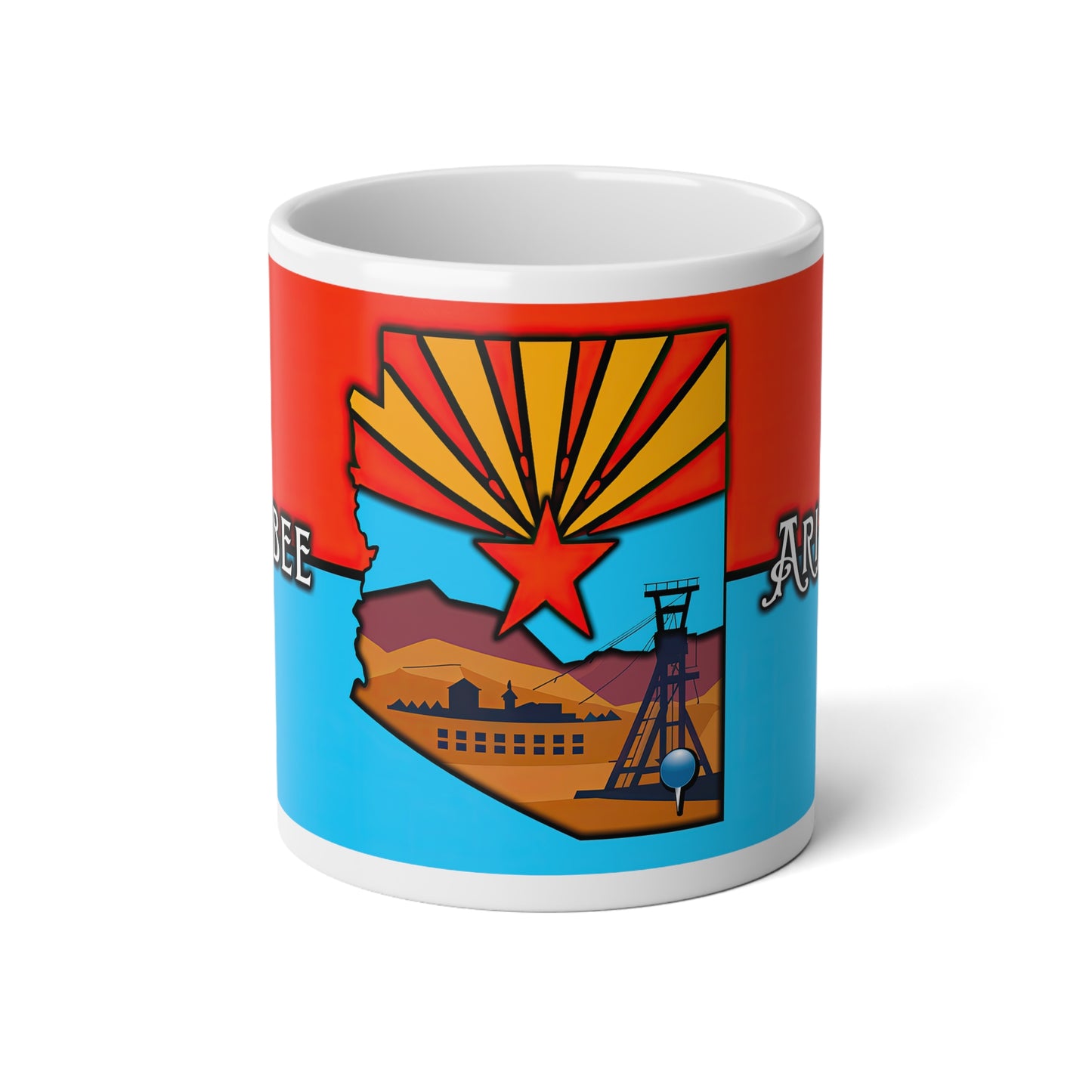 In Bisbee, Arizona - Jumbo Mug, 20oz