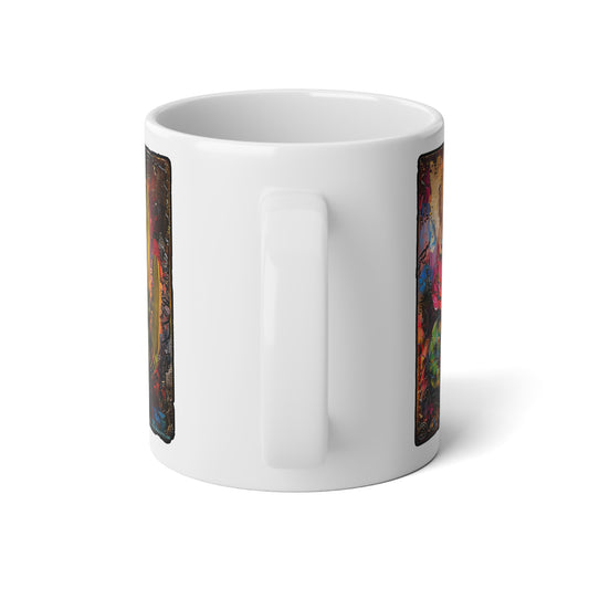 "Butterfly Dreams" Jumbo 20oz Ceramic Mug - Original Artwork by Rickie O. Pauley