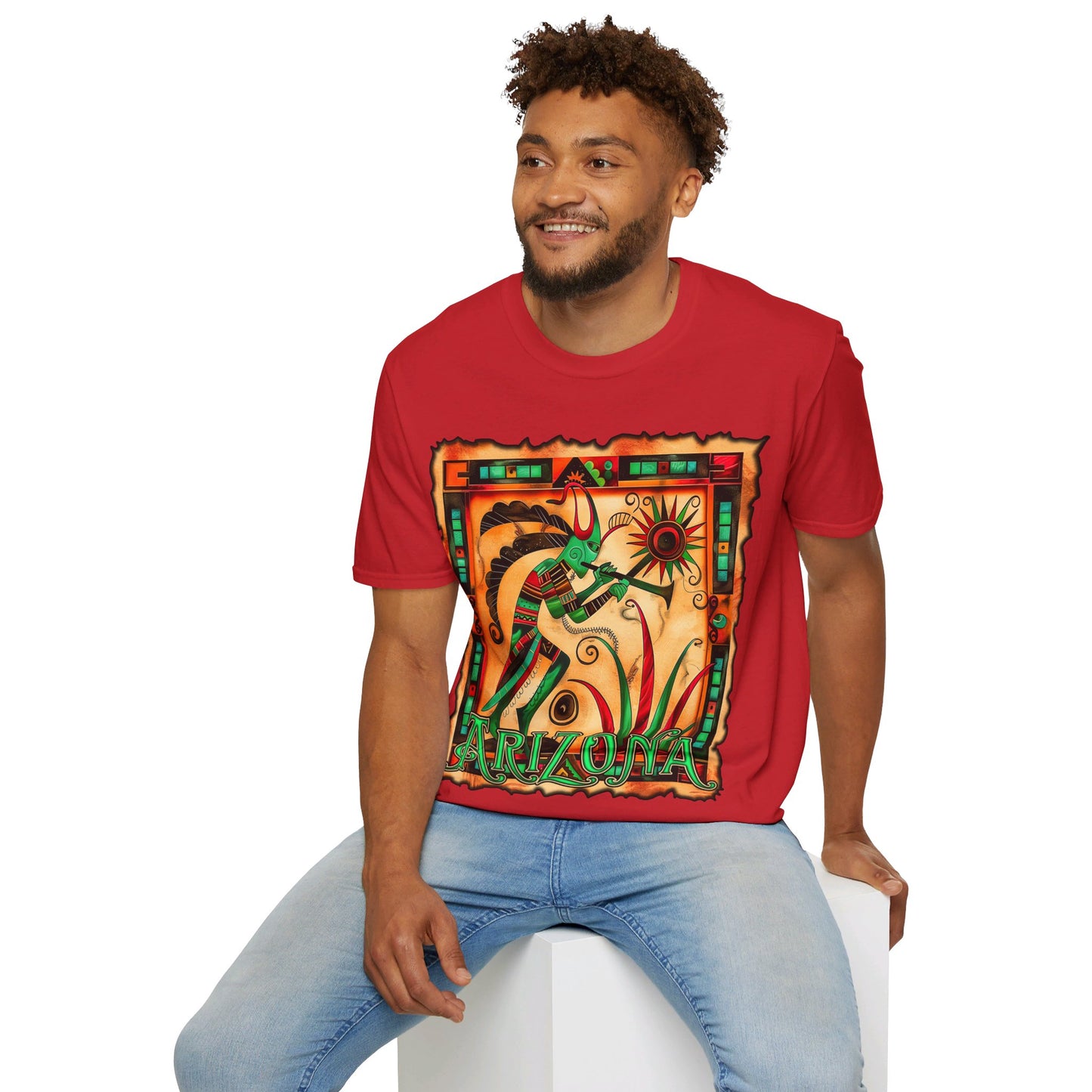 "Jaden Trumpet" Unisex Softstyle T-Shirt from Adobe Dregs Coffee Stash™