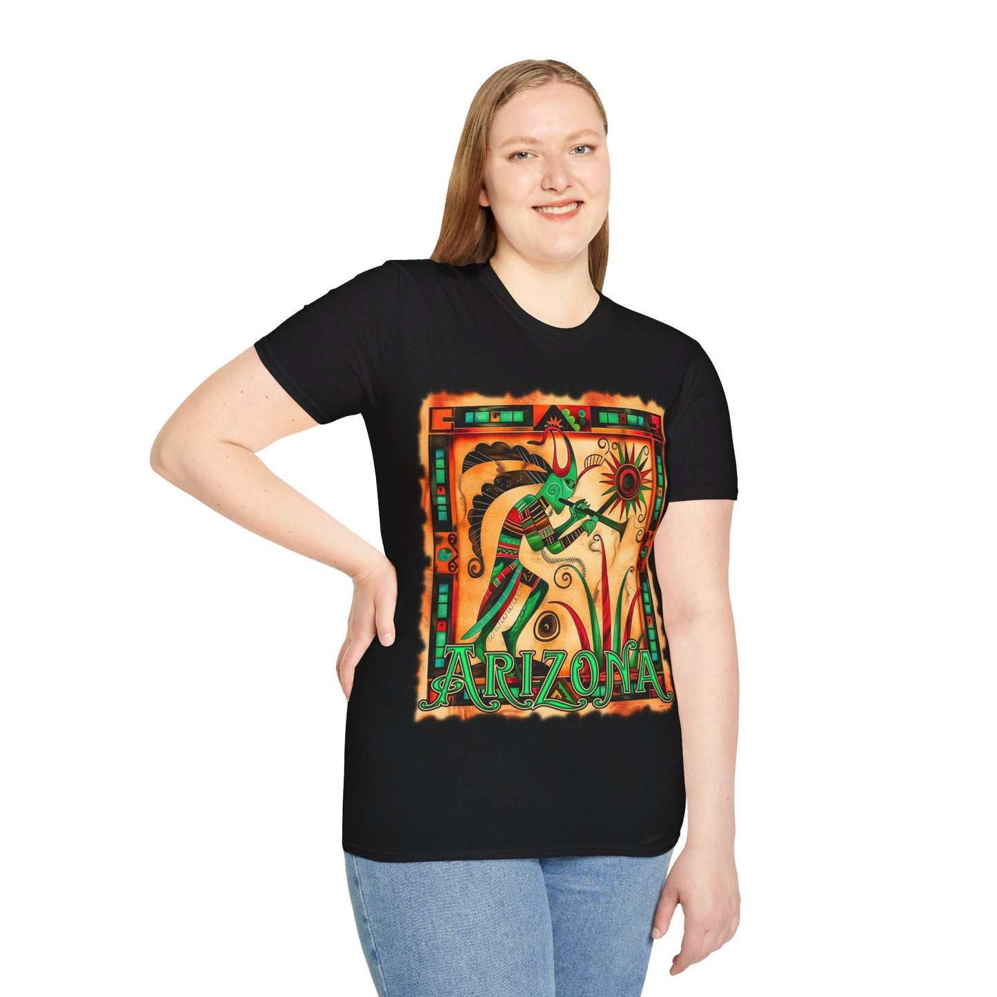 "Jaden Trumpet" Unisex Softstyle T-Shirt from Adobe Dregs Coffee Stash™