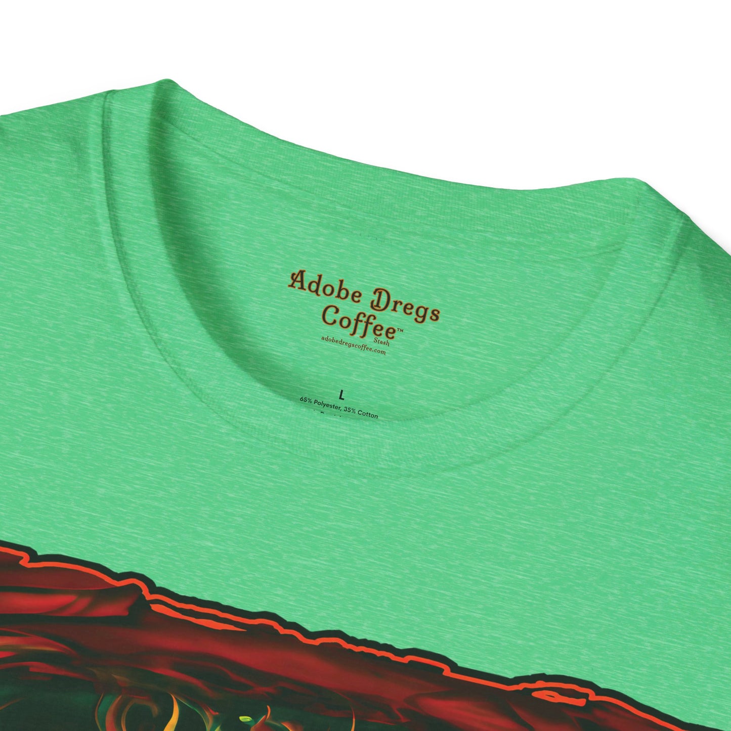"Beware the Pumpkin Patch..." Unisex Softstyle T-Shirt from Adobe Dregs Coffee Stash™