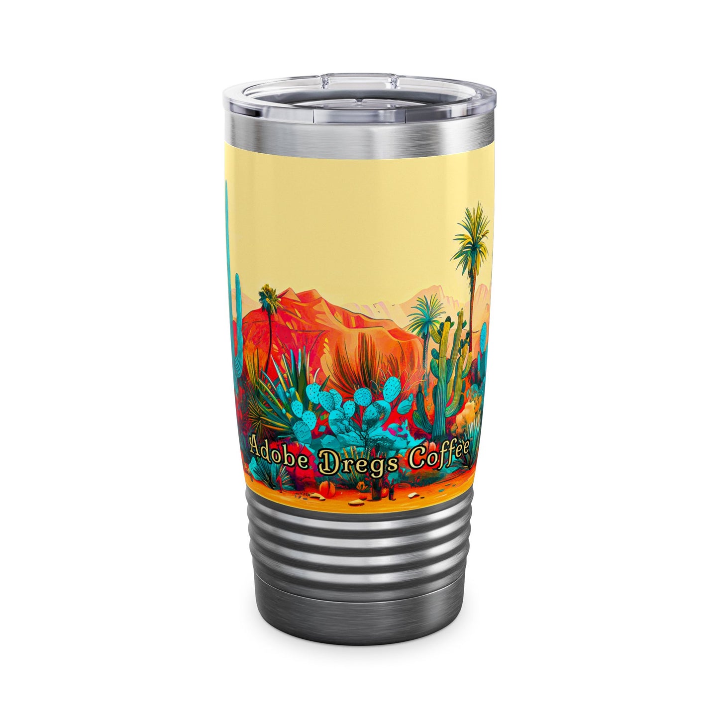 "Magical Mirage" Ringneck Tumbler, 20oz - Adobe Dregs Coffee™ Design