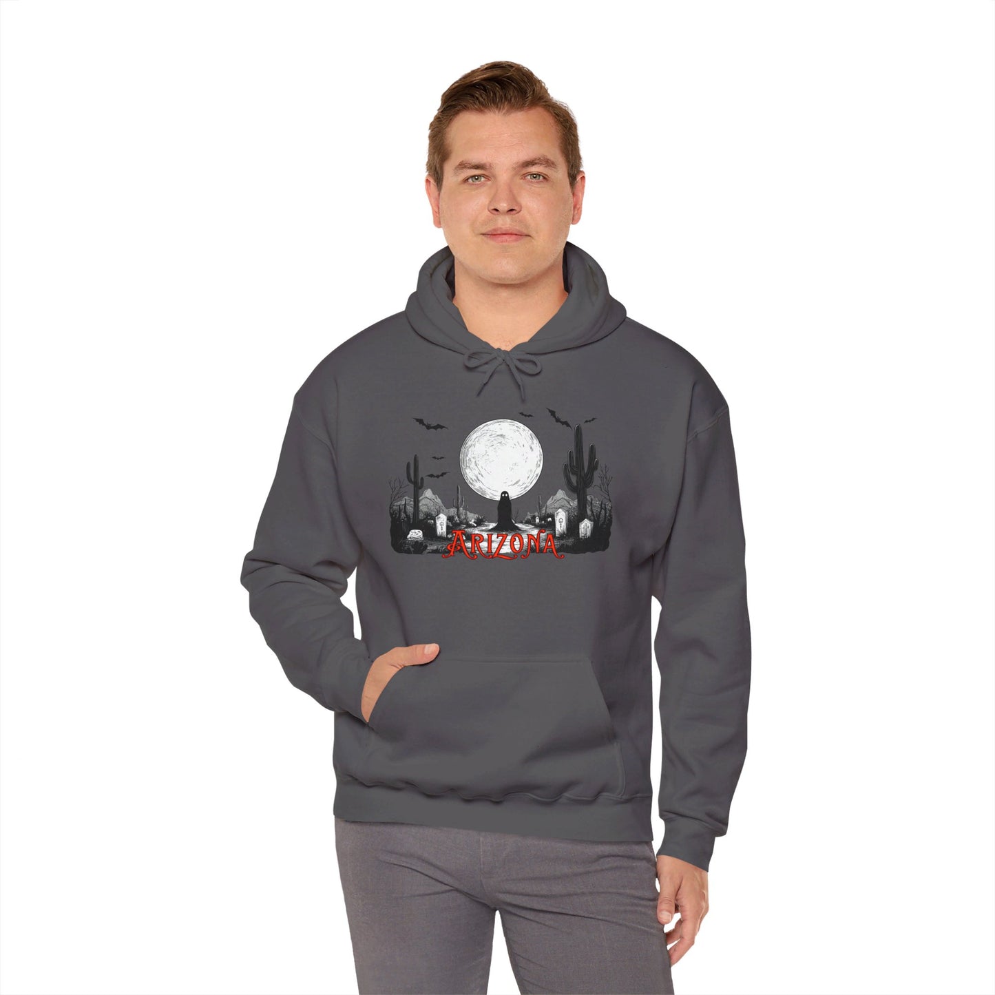 "Ghost Mirage" Unisex Heavy Blend™ Hooded Sweatshirt - Halloween