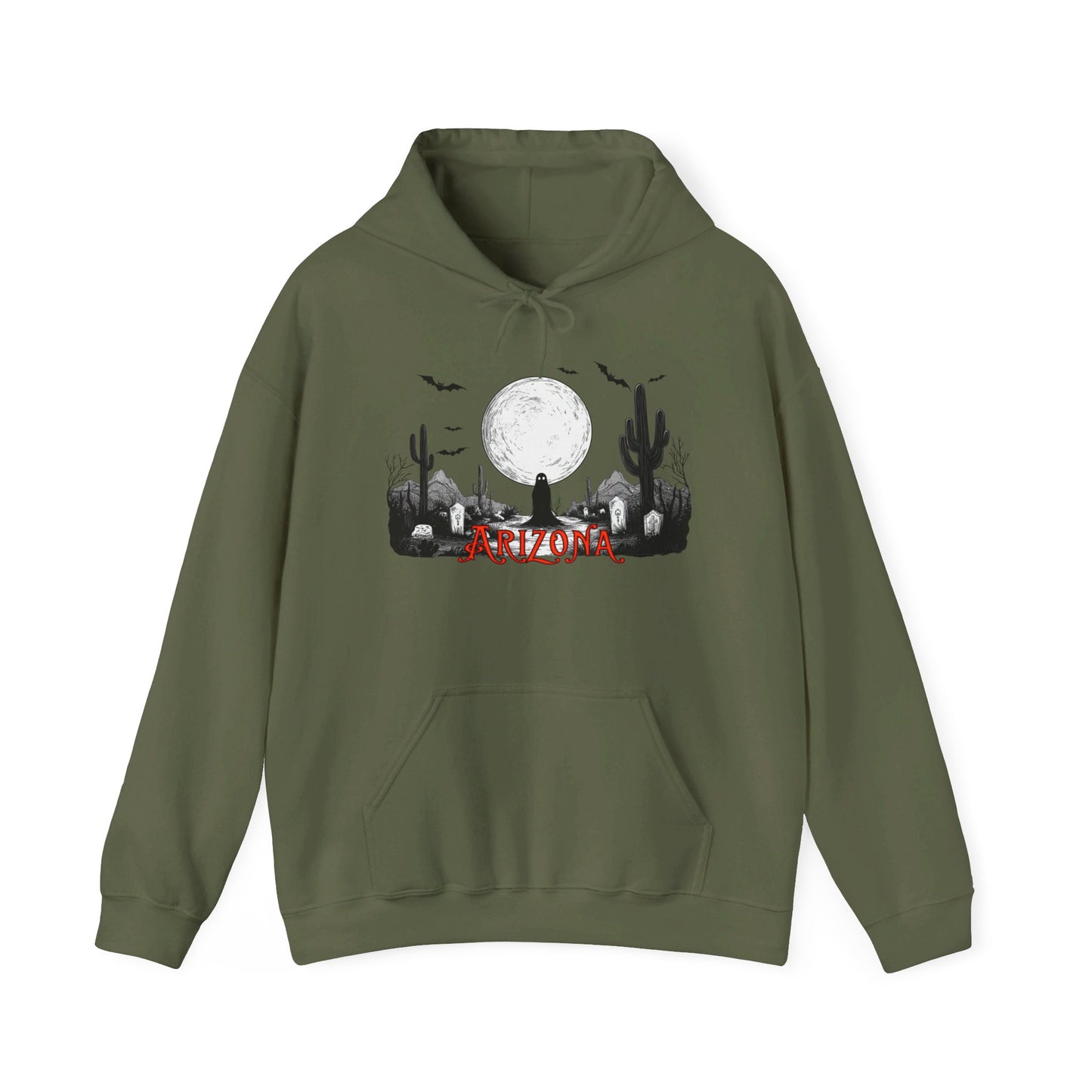 "Ghost Mirage" Unisex Heavy Blend™ Hooded Sweatshirt - Halloween