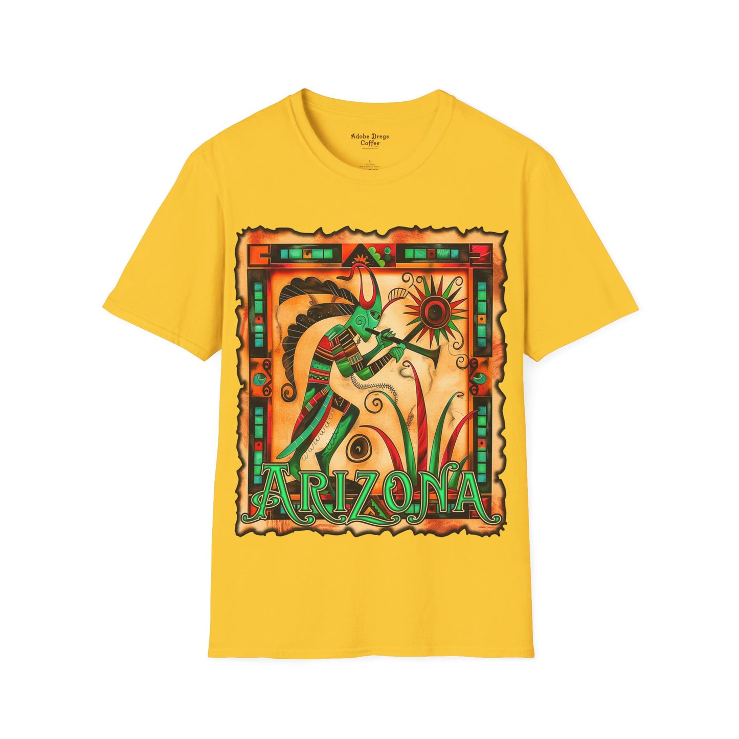 "Jaden Trumpet" Unisex Softstyle T-Shirt from Adobe Dregs Coffee Stash™