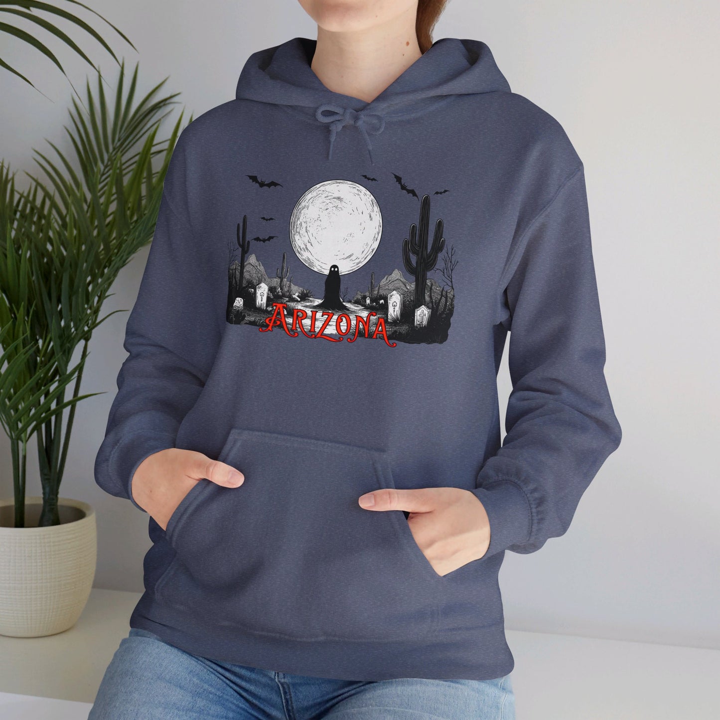 "Ghost Mirage" Unisex Heavy Blend™ Hooded Sweatshirt - Halloween