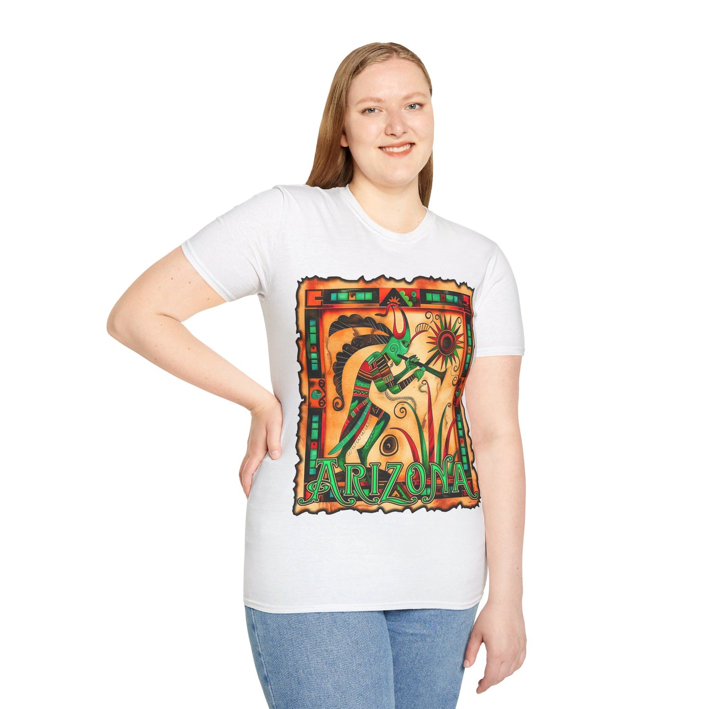 "Jaden Trumpet" Unisex Softstyle T-Shirt from Adobe Dregs Coffee Stash™