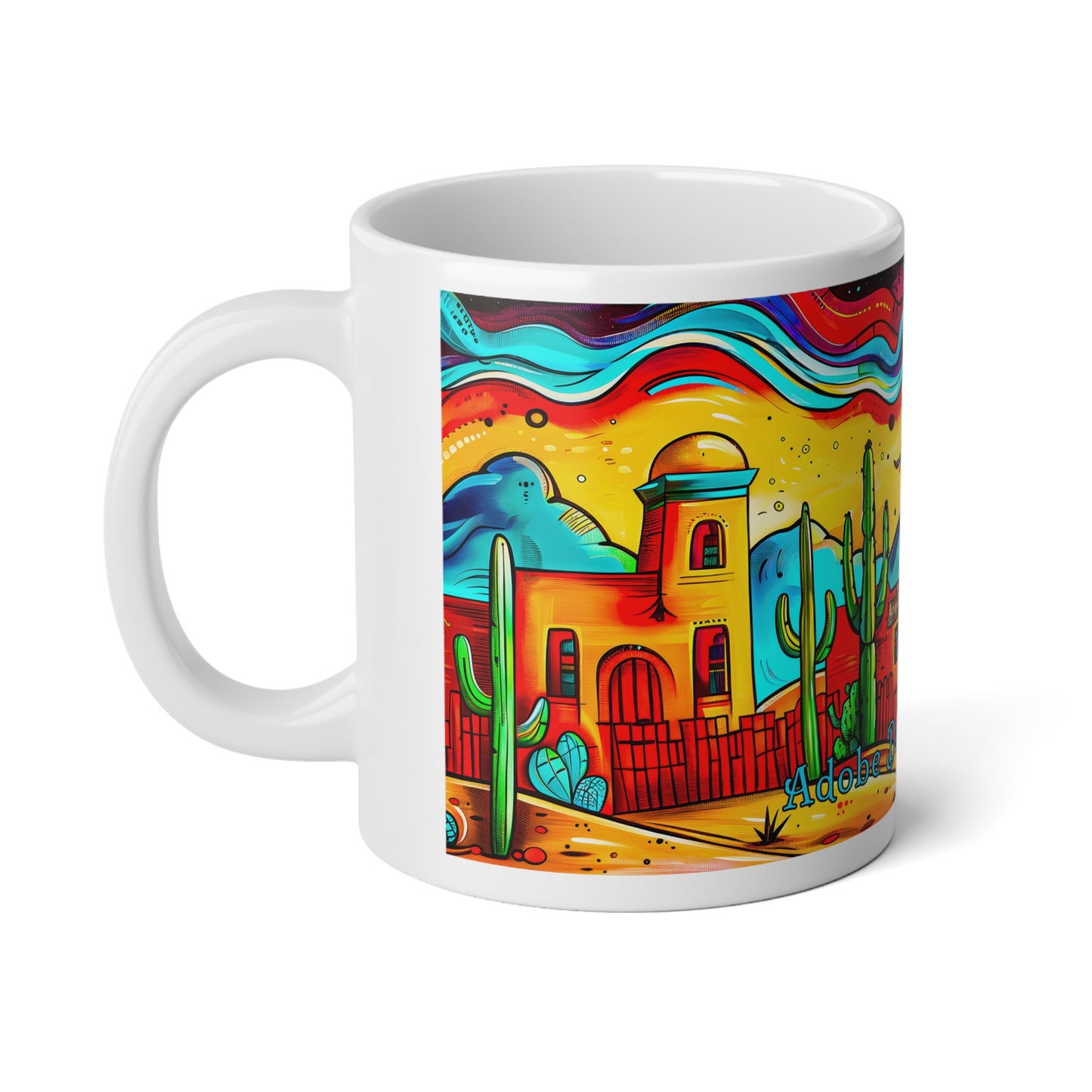 "Cheddar Moon" - Jumbo Mug, 20oz