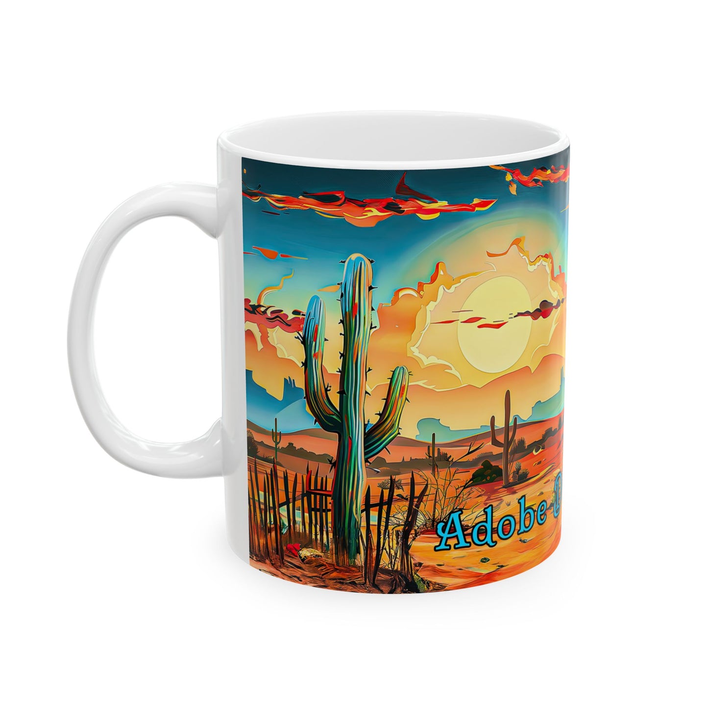 "The Coffee Shack" Coffee Mug - Available in 11oz & 15oz Sizes - Original Artwork by Rickie O. Pauley