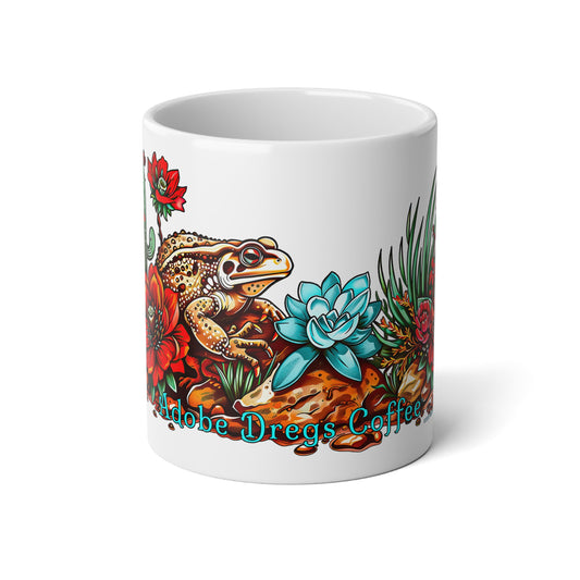 Printz Ribbitz" Colorful Frog Jumbo Mug, 20oz | Perfect for Coffee Lovers, Unique Gift for Birthday Gifts