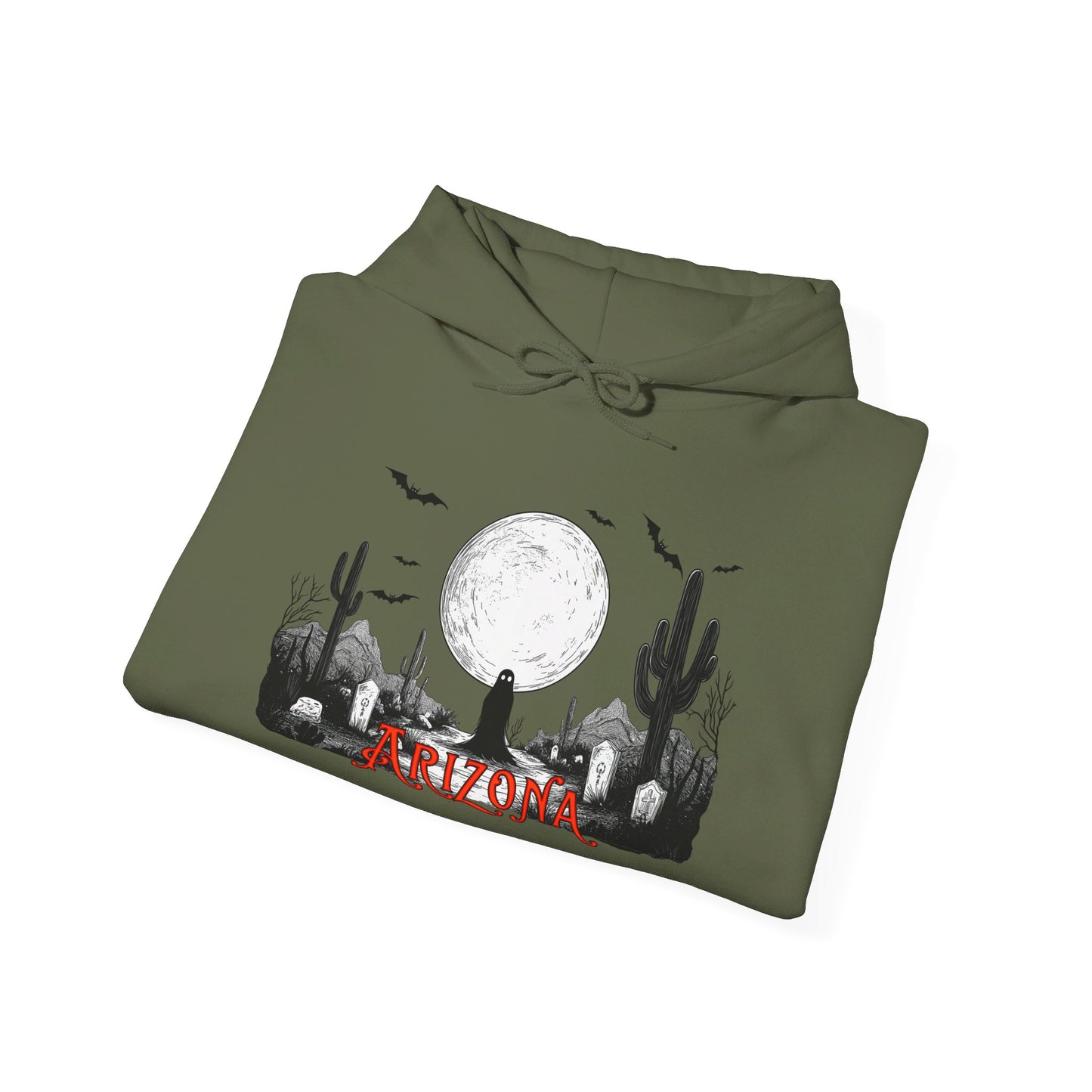 "Ghost Mirage" Unisex Heavy Blend™ Hooded Sweatshirt - Halloween