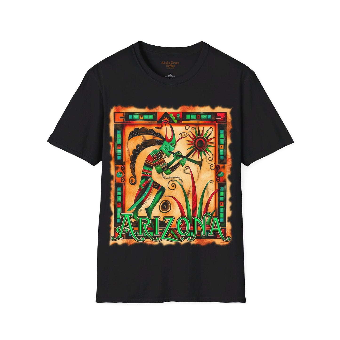 "Jaden Trumpet" Unisex Softstyle T-Shirt from Adobe Dregs Coffee Stash™