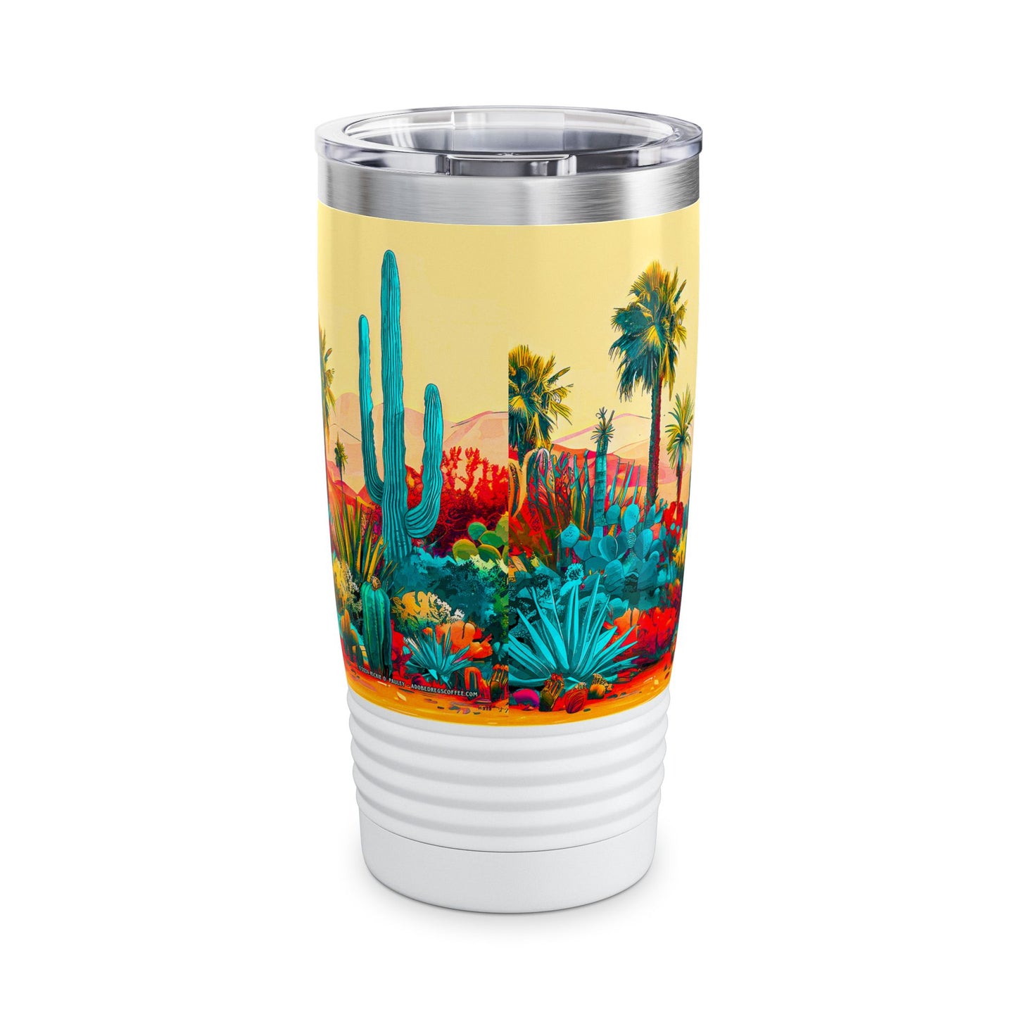 "Magical Mirage" Ringneck Tumbler, 20oz - Adobe Dregs Coffee™ Design