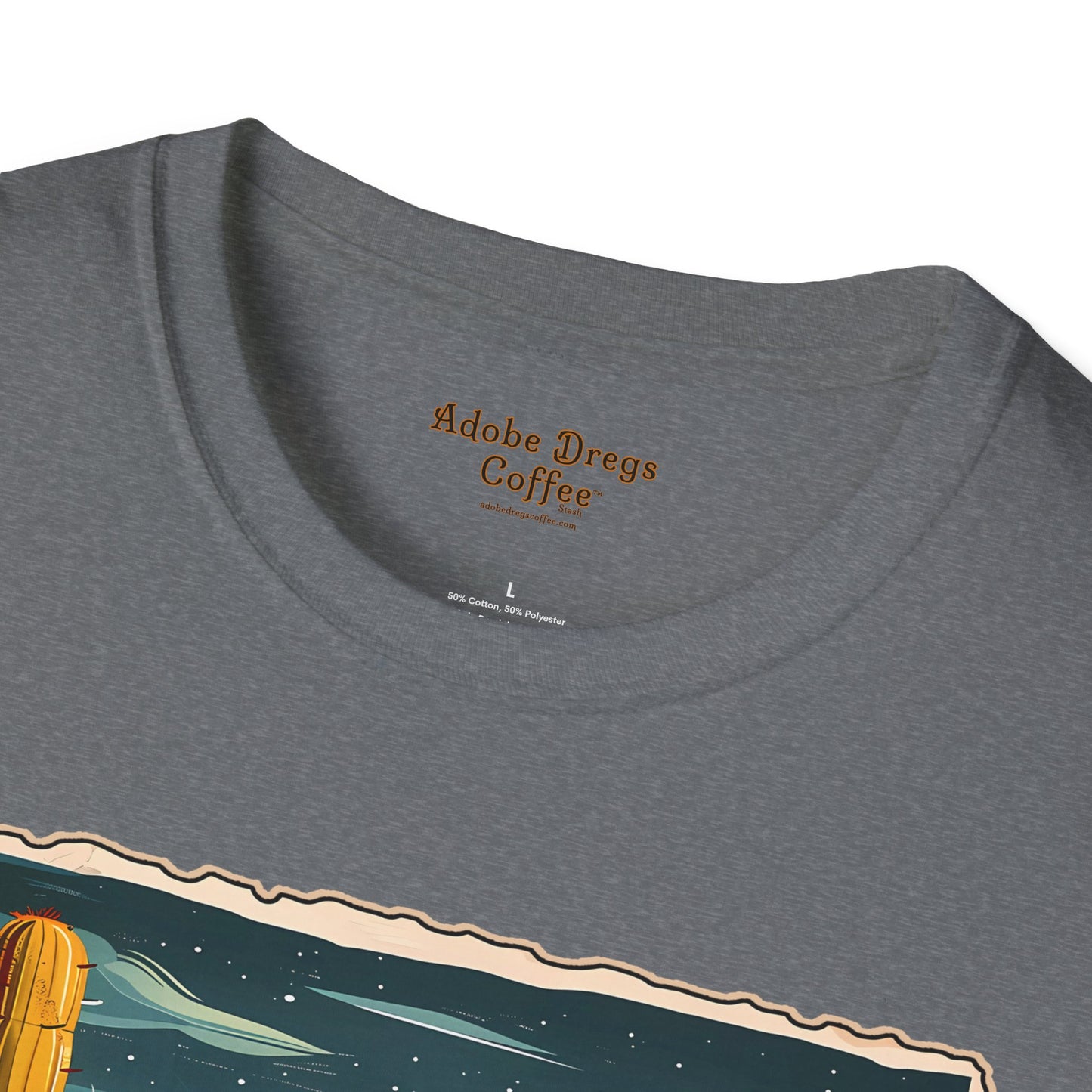 "Java Moon" - Unisex Softstyle T-Shirt