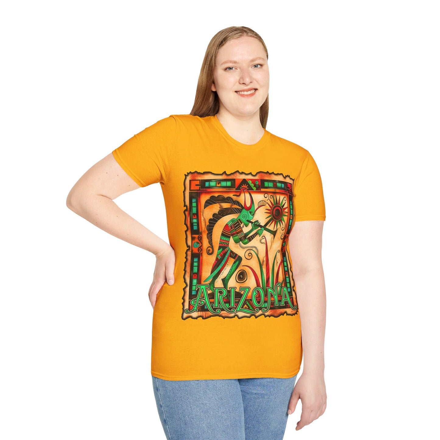 "Jaden Trumpet" Unisex Softstyle T-Shirt from Adobe Dregs Coffee Stash™