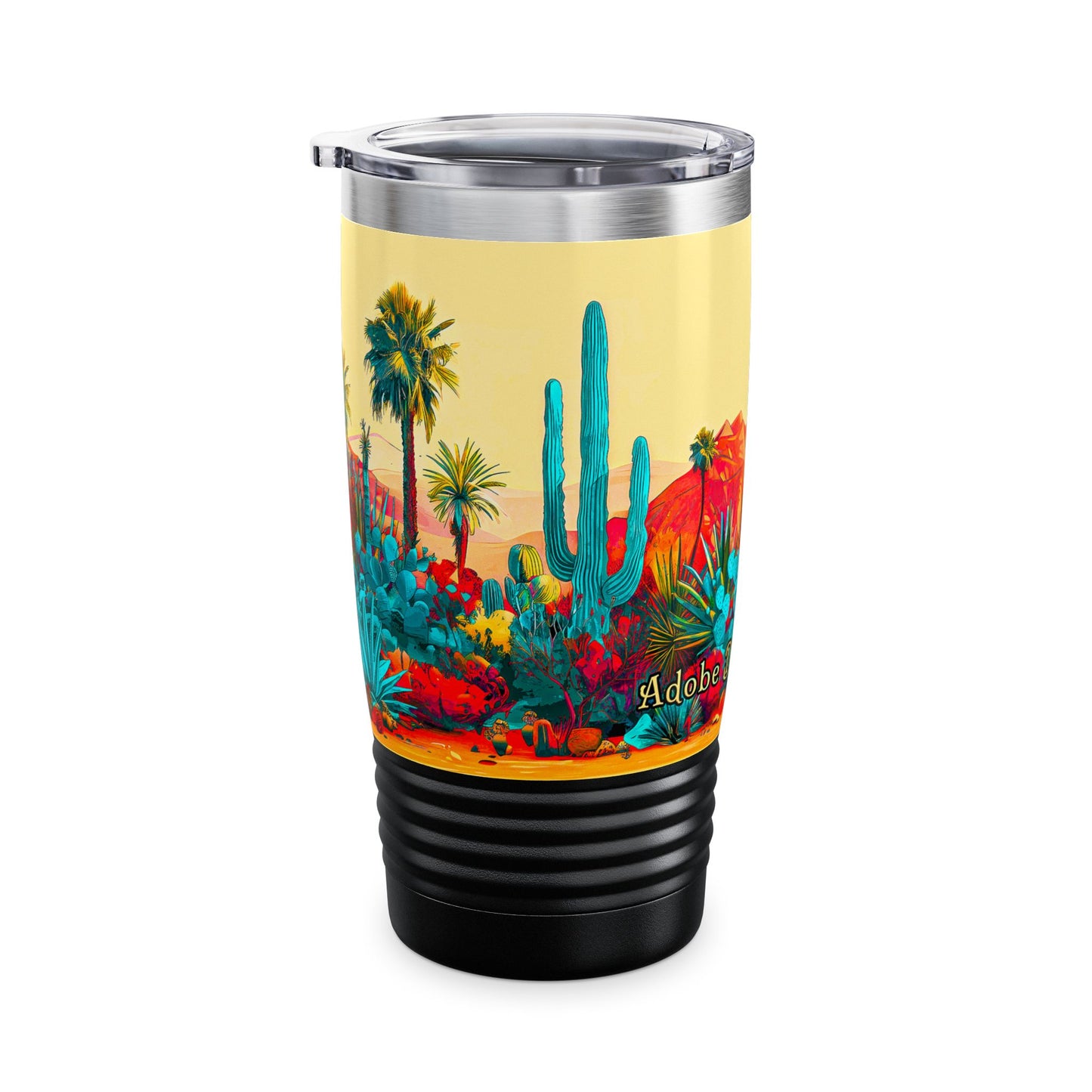 "Magical Mirage" Ringneck Tumbler, 20oz - Adobe Dregs Coffee™ Design