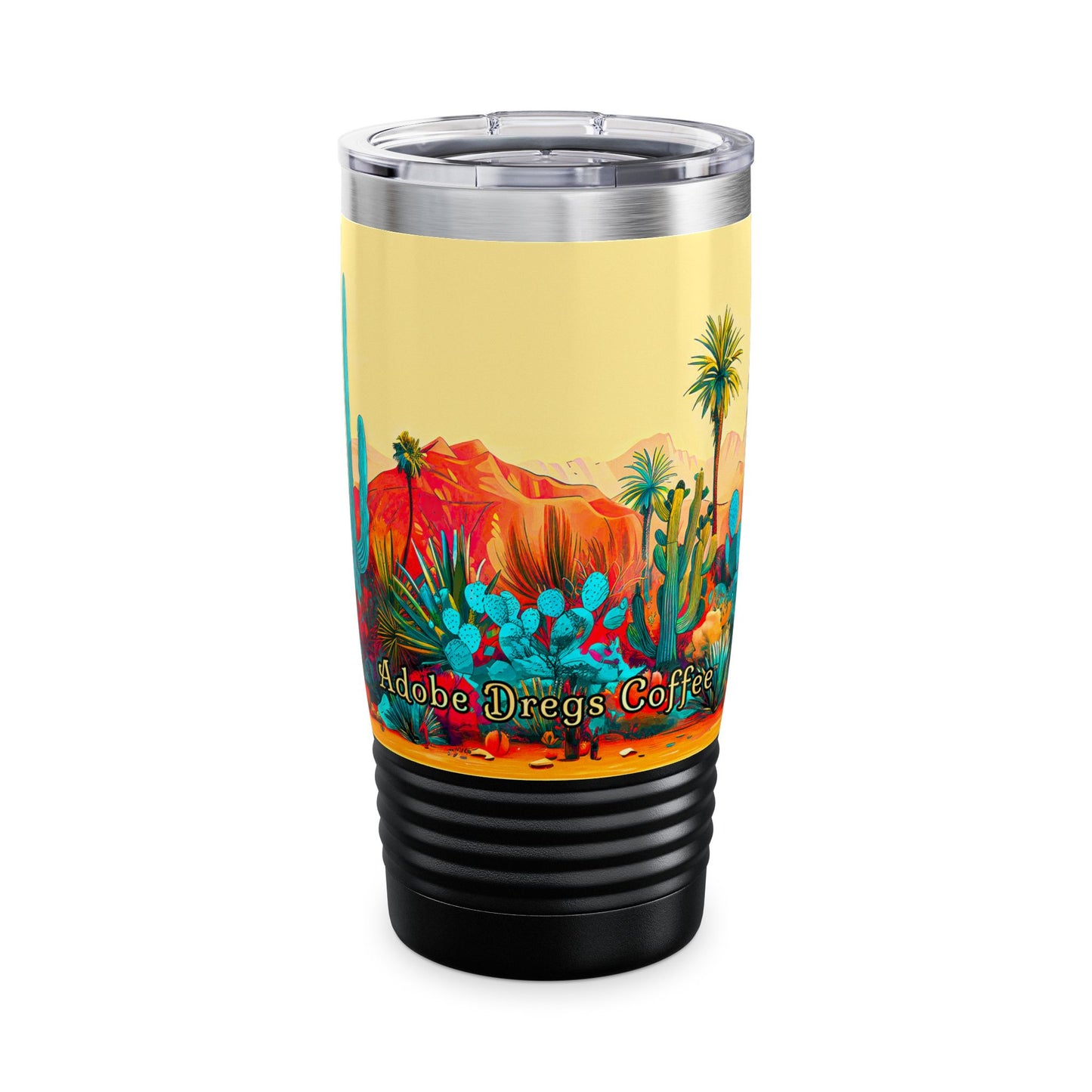 "Magical Mirage" Ringneck Tumbler, 20oz - Adobe Dregs Coffee™ Design
