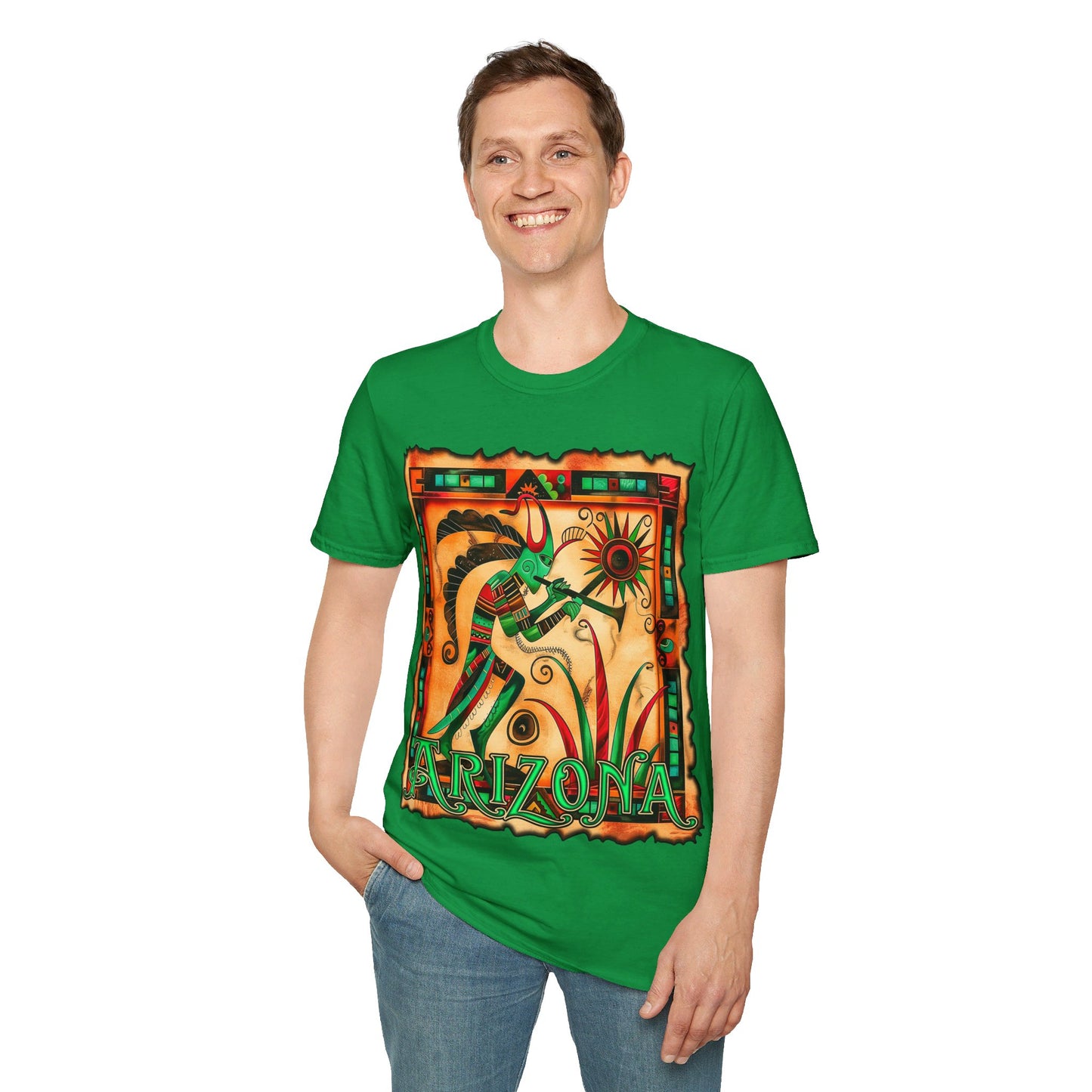 "Jaden Trumpet" Unisex Softstyle T-Shirt from Adobe Dregs Coffee Stash™
