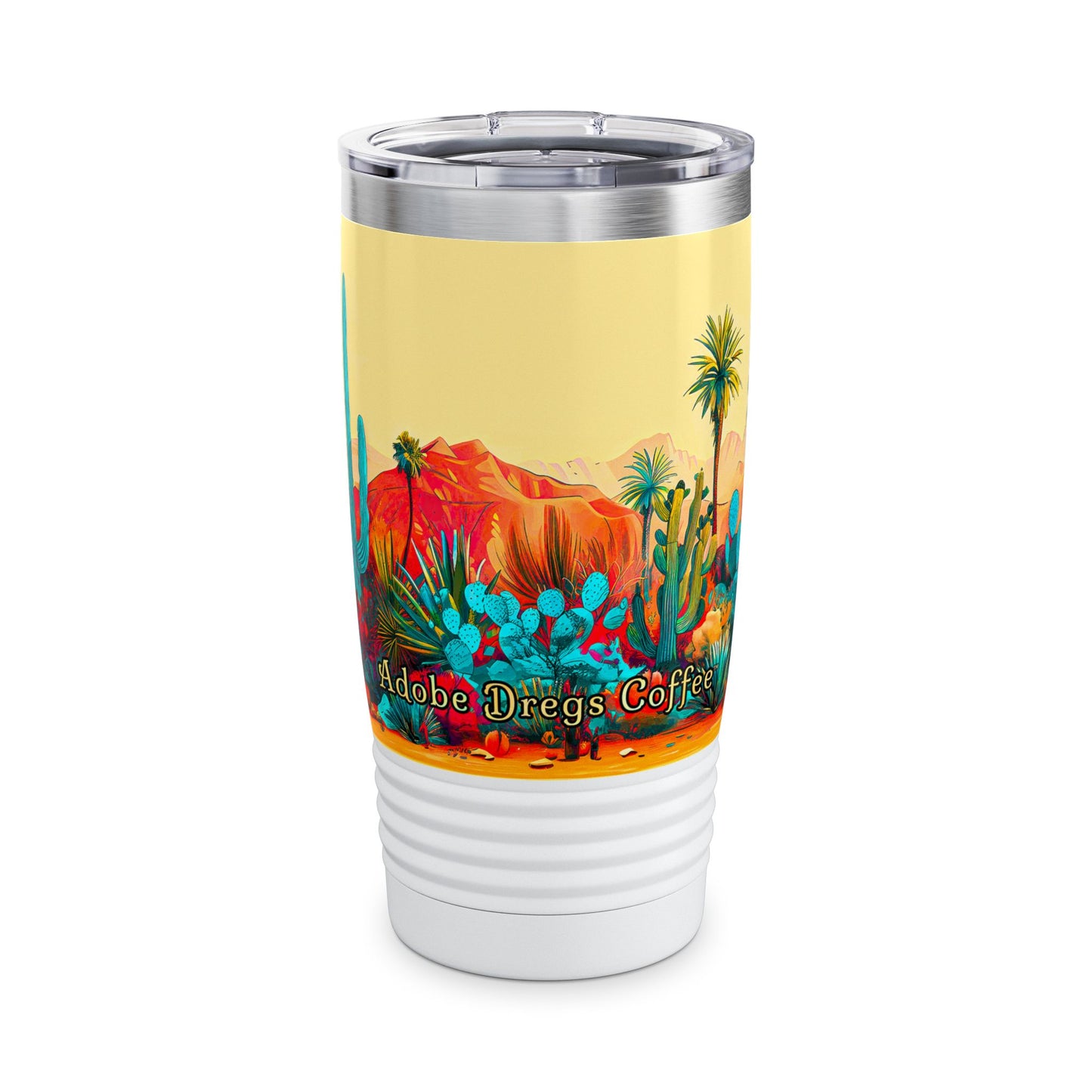 "Magical Mirage" Ringneck Tumbler, 20oz - Adobe Dregs Coffee™ Design
