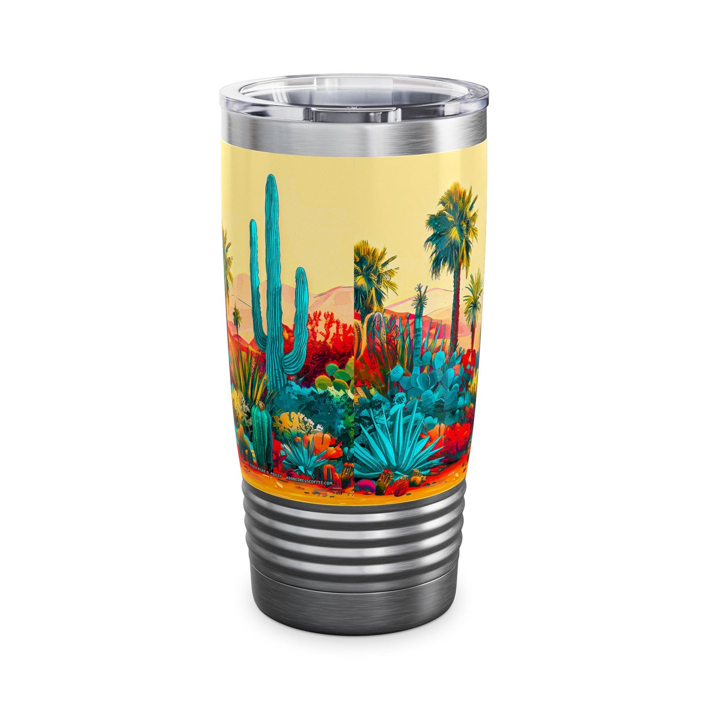 "Magical Mirage" Ringneck Tumbler, 20oz - Adobe Dregs Coffee™ Design