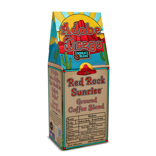 Adobe Dregs Coffee™ Red Rock Sunrise™ Medium Roast Ground Coffee Blend