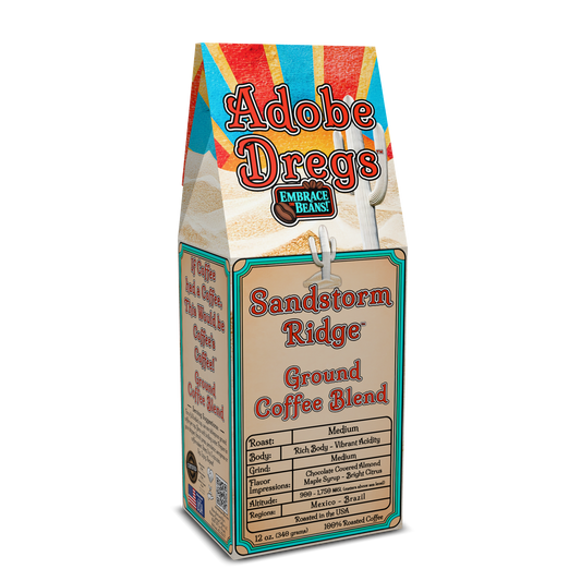 Adobe Dregs Coffee™ Sandstorm Ridge™ Medium Roast Ground Coffee Blend