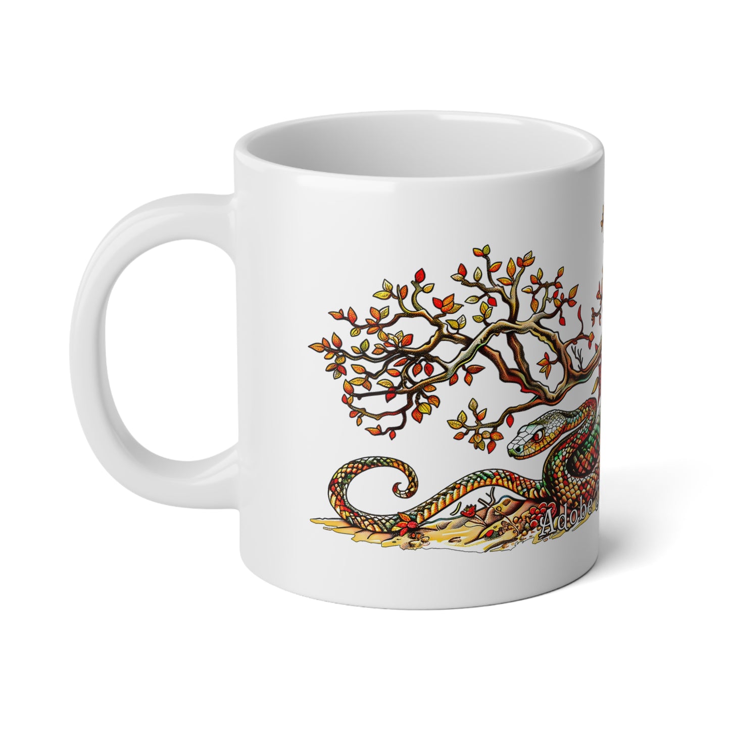 "Rattler's Refuge" Arizona - Vibrant 20oz Jumbo Mug - Perfect for Coffee Lovers