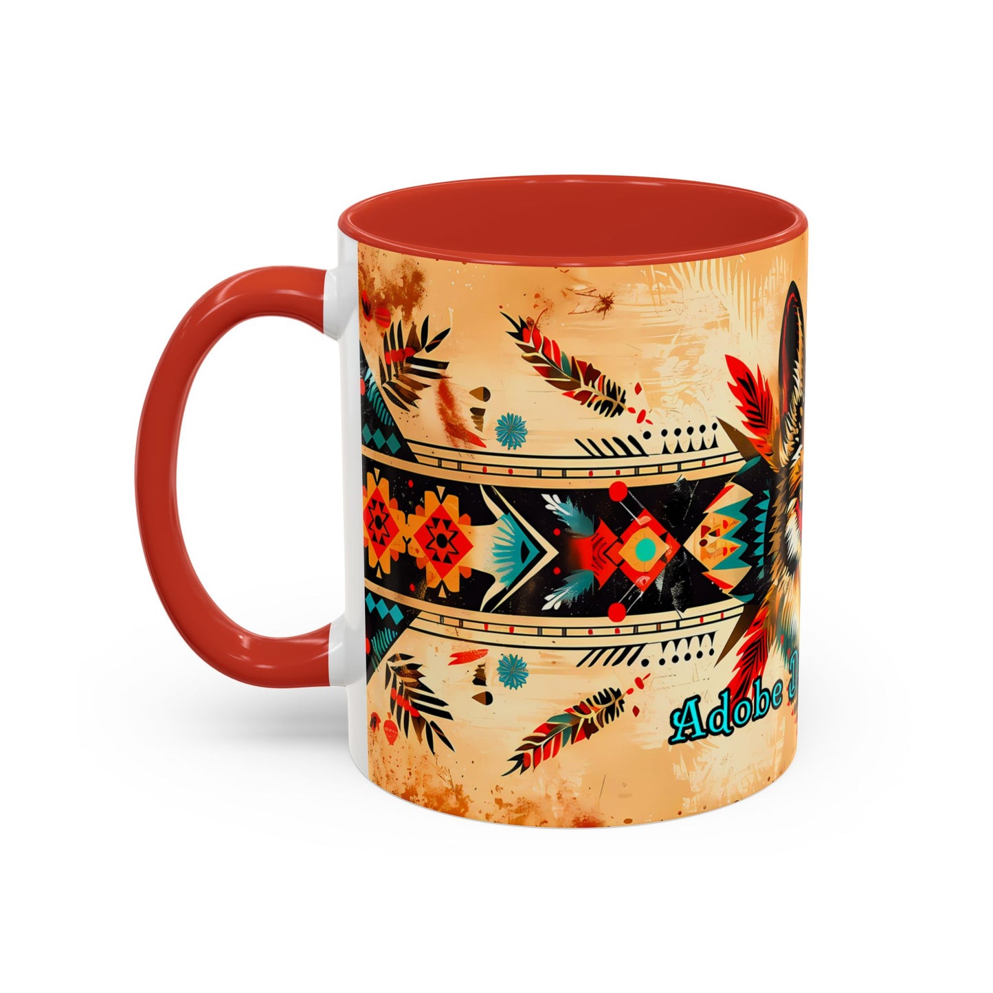 Song of the Wolf Accent Coffee Mug, 11oz from Adobe Dregs Coffee