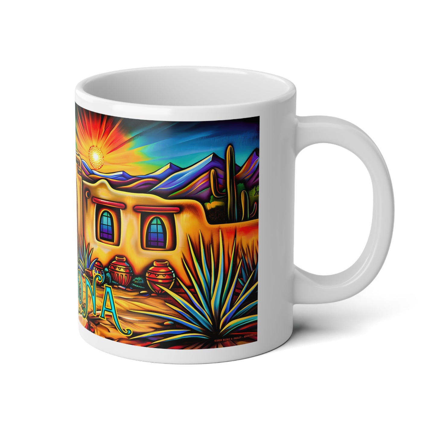 "La Puerta" - Jumbo Mug, 20oz
